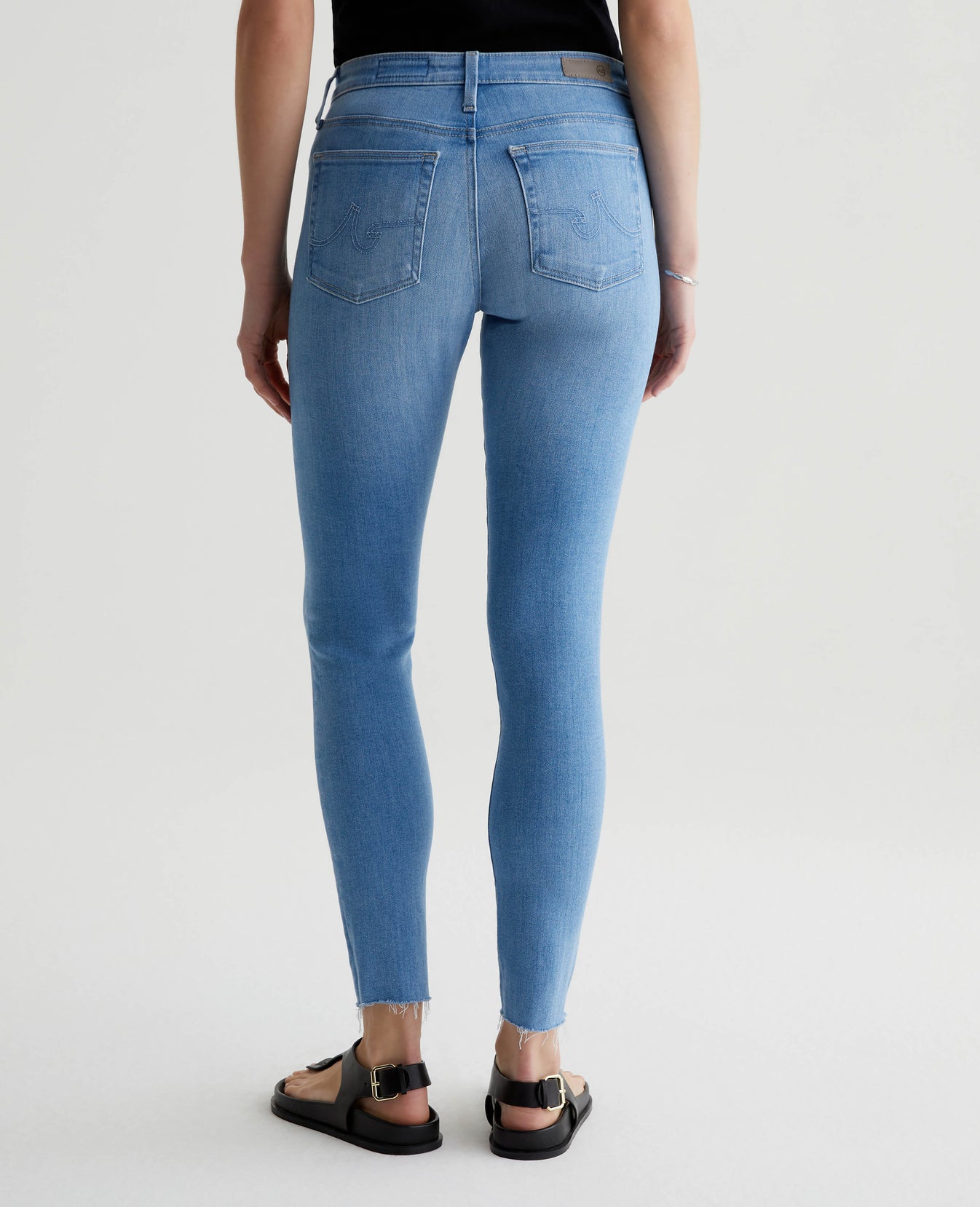 Farrah Skinny Ankle Palm Beach Womens Bottom Photo 7