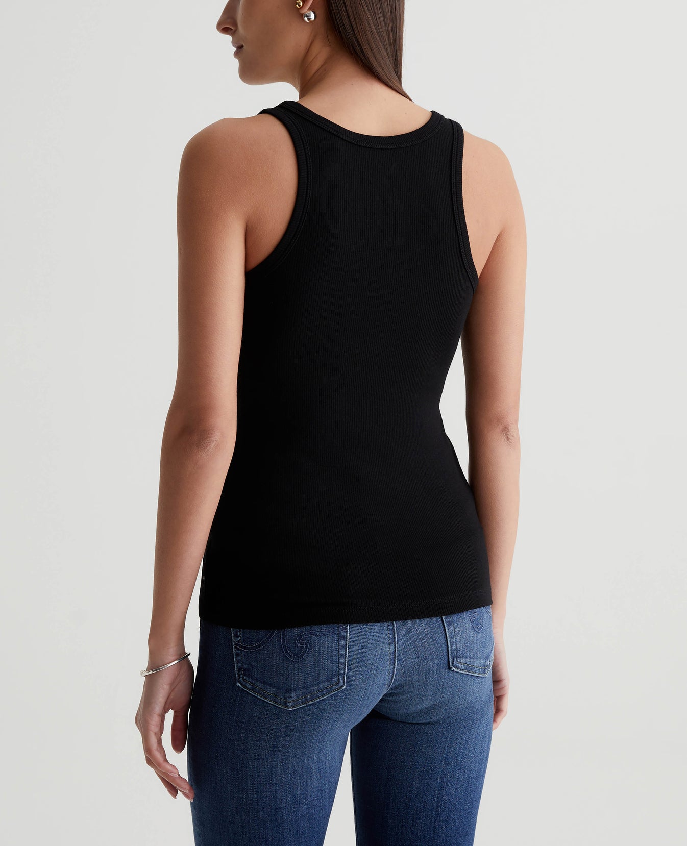 Kura Tank True Black Womens Top Photo 6