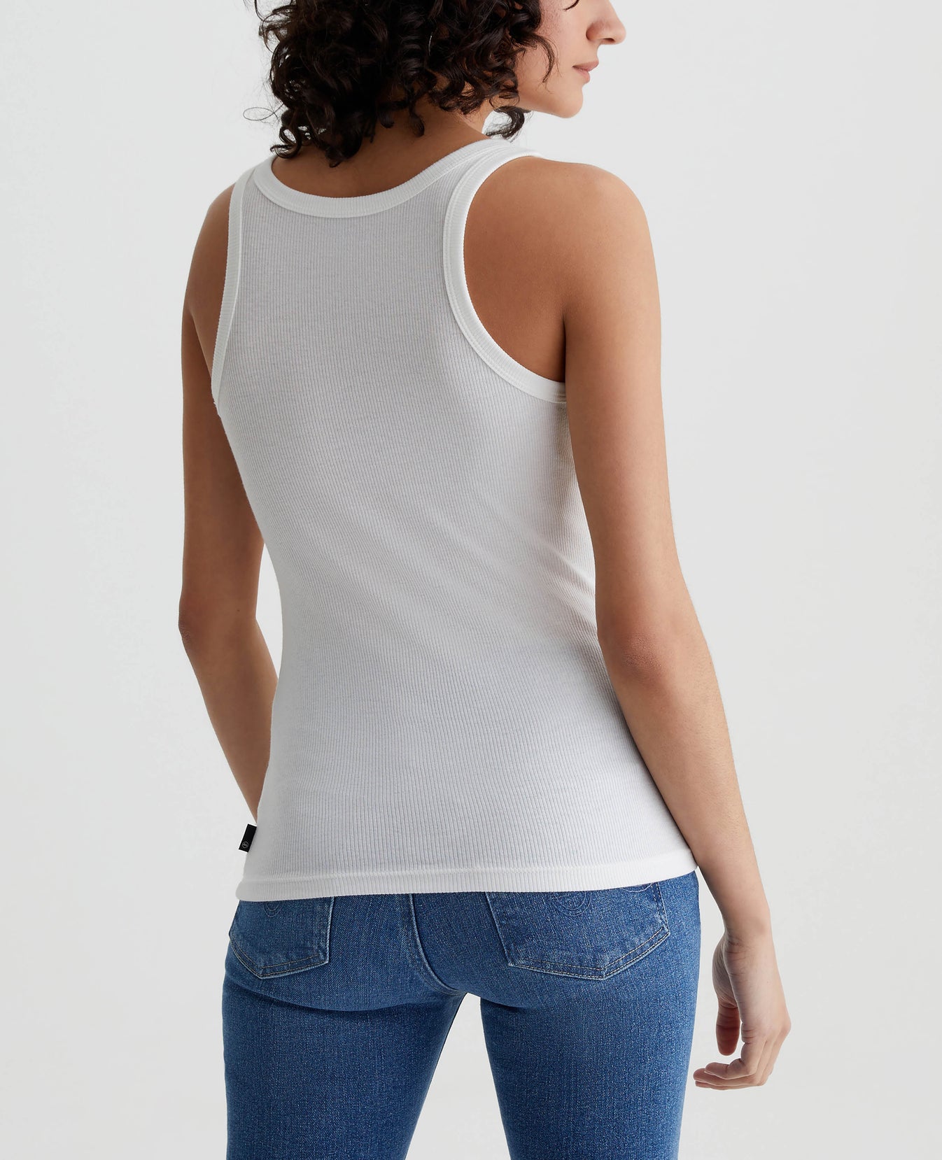 Kura Tank Ex-White Womens Top Photo 6