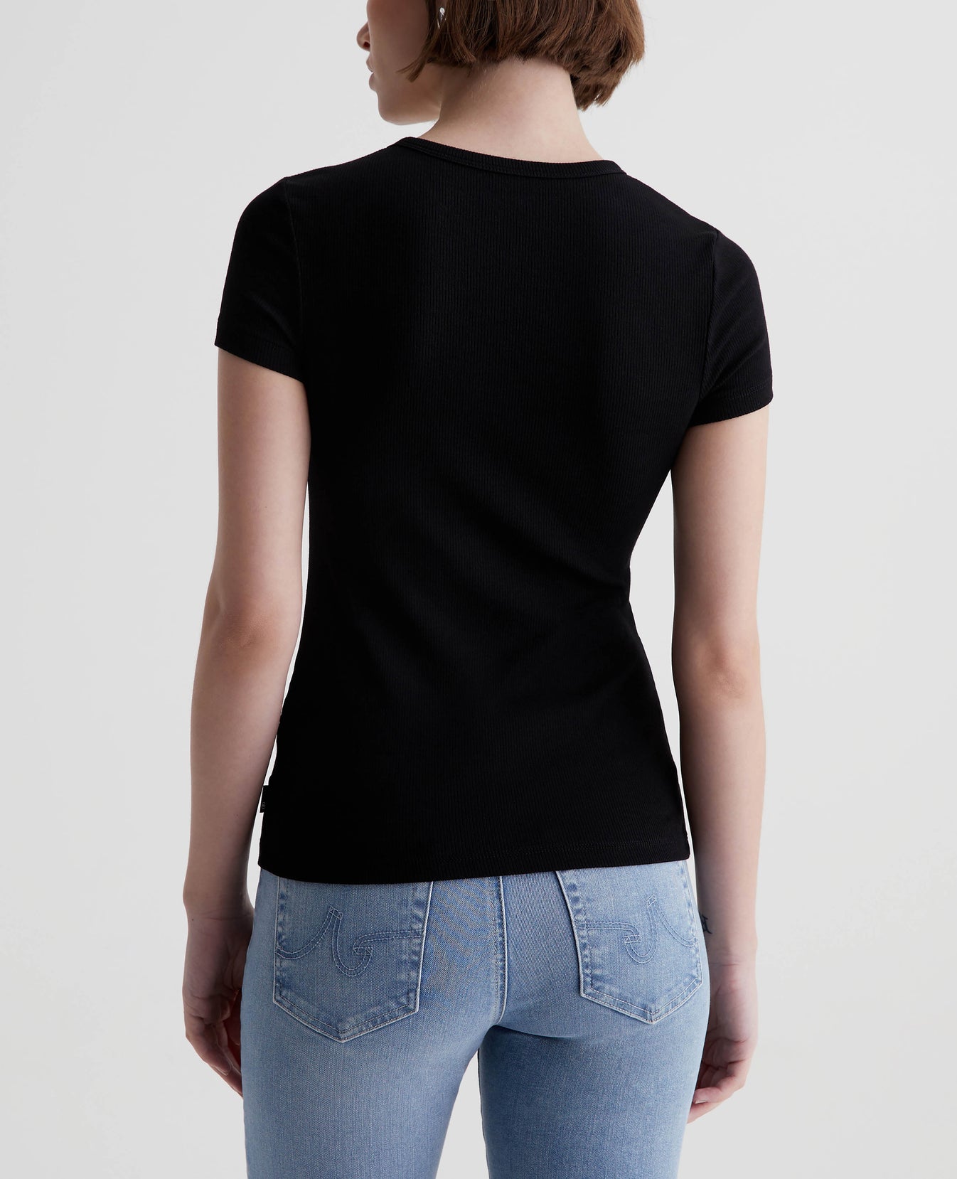 Agnes Crew True Black Womens Top Photo 6
