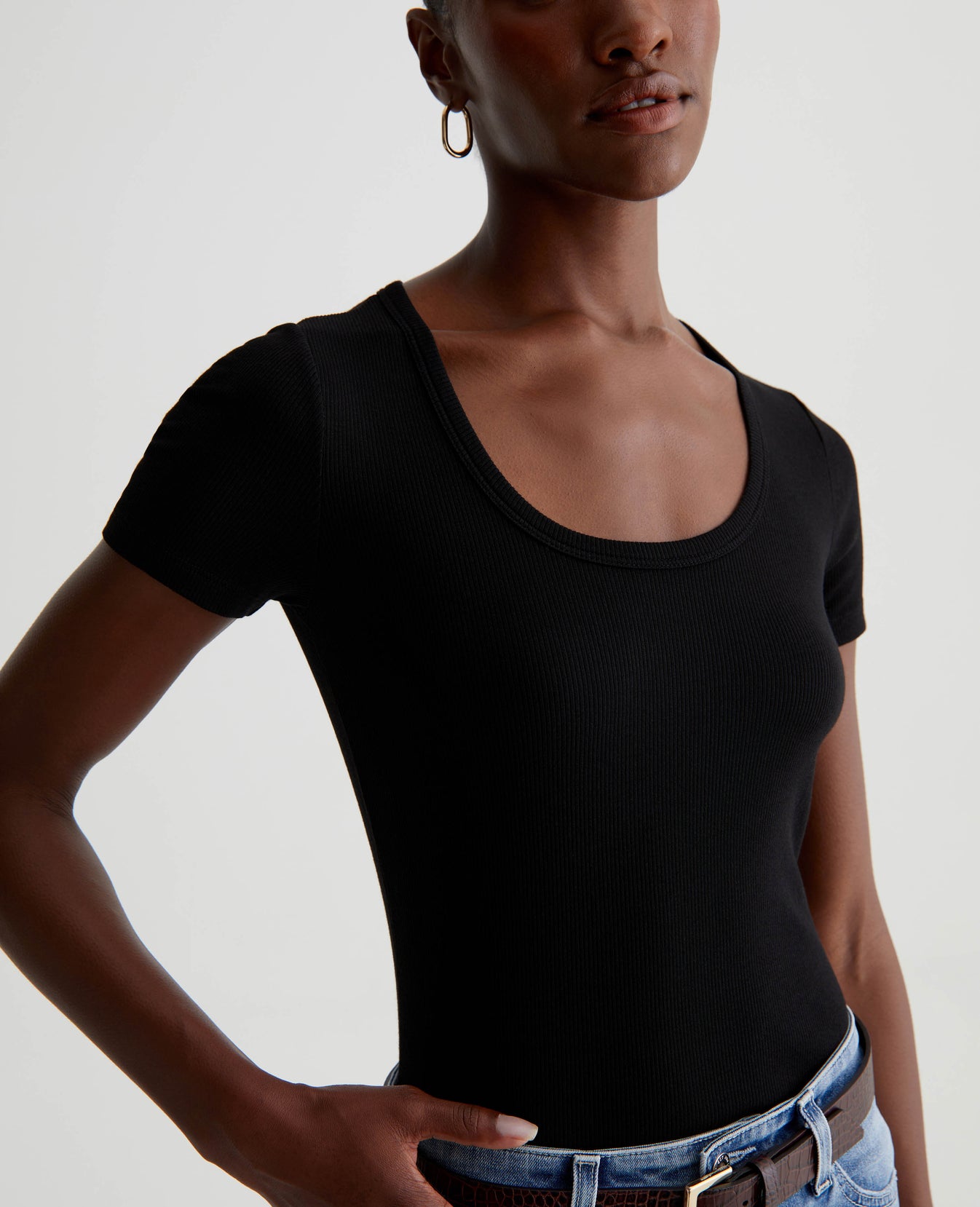Jessie Top True Black Womens Top Photo 2