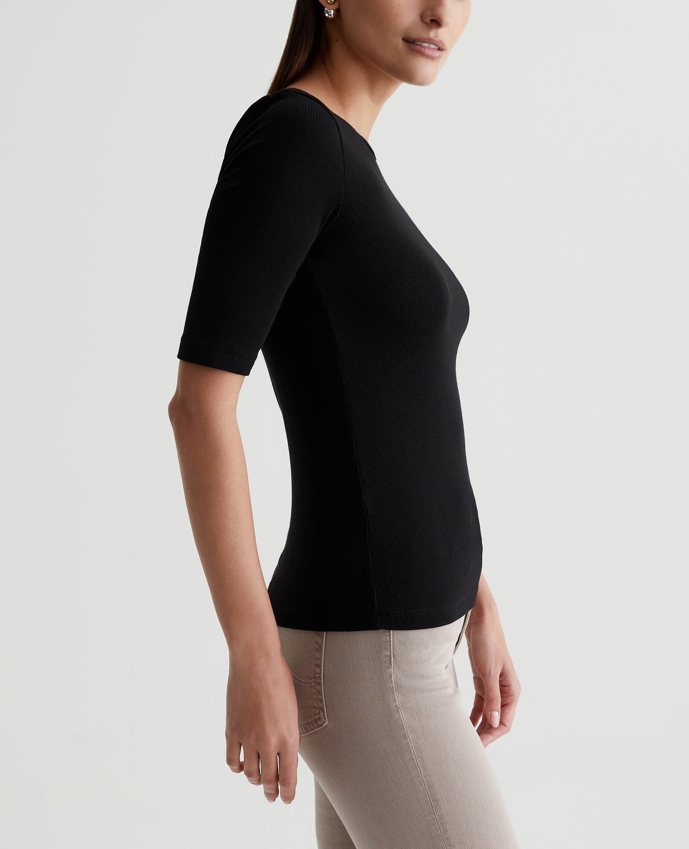 Diana Top True Black Womens Top Photo 5