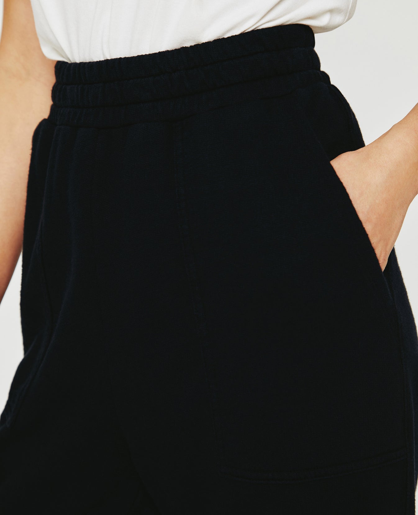 Nova Sweatpant True Black Relaxed Sweatpant Women Bottom Photo 3