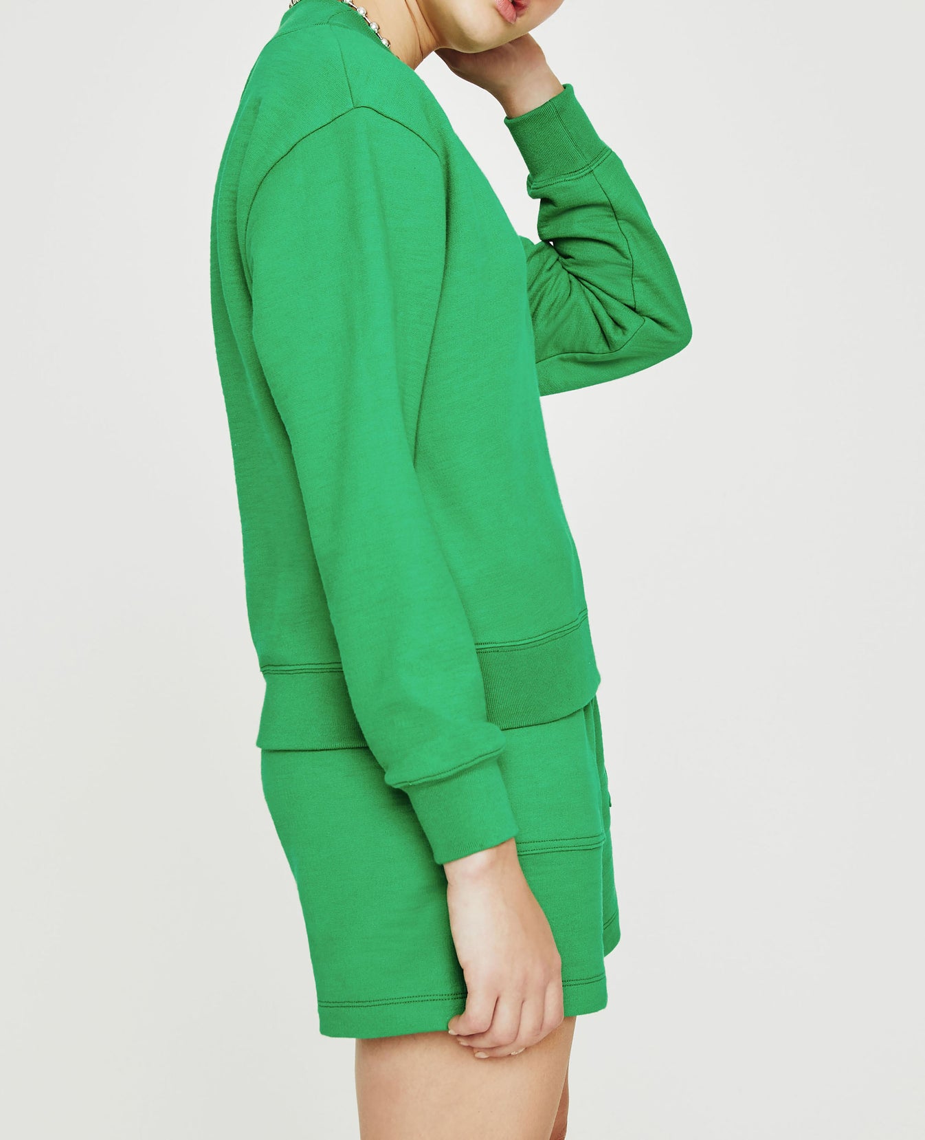 Nova Vee Irish Green Womens Top Photo 4