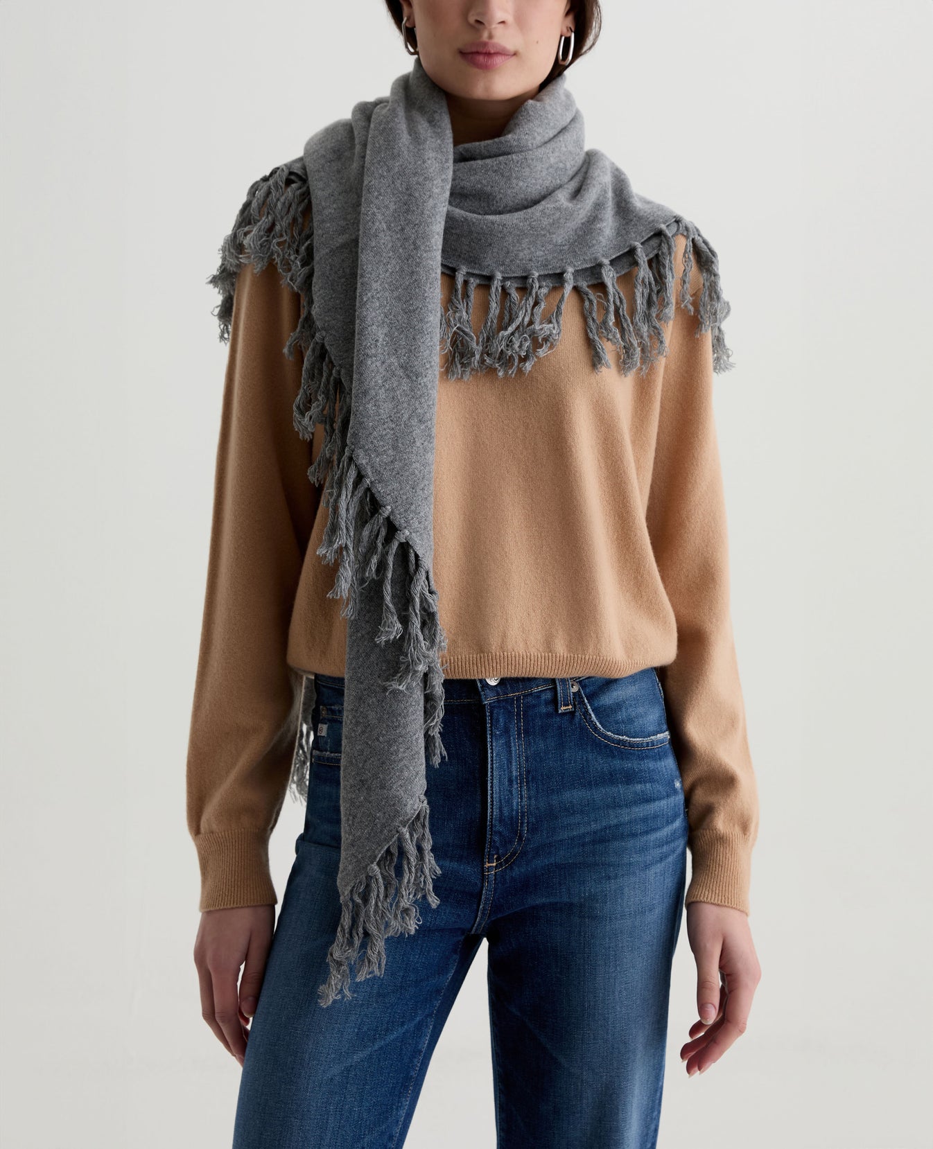 Arden Wrap Medium Heather Grey Photo 1