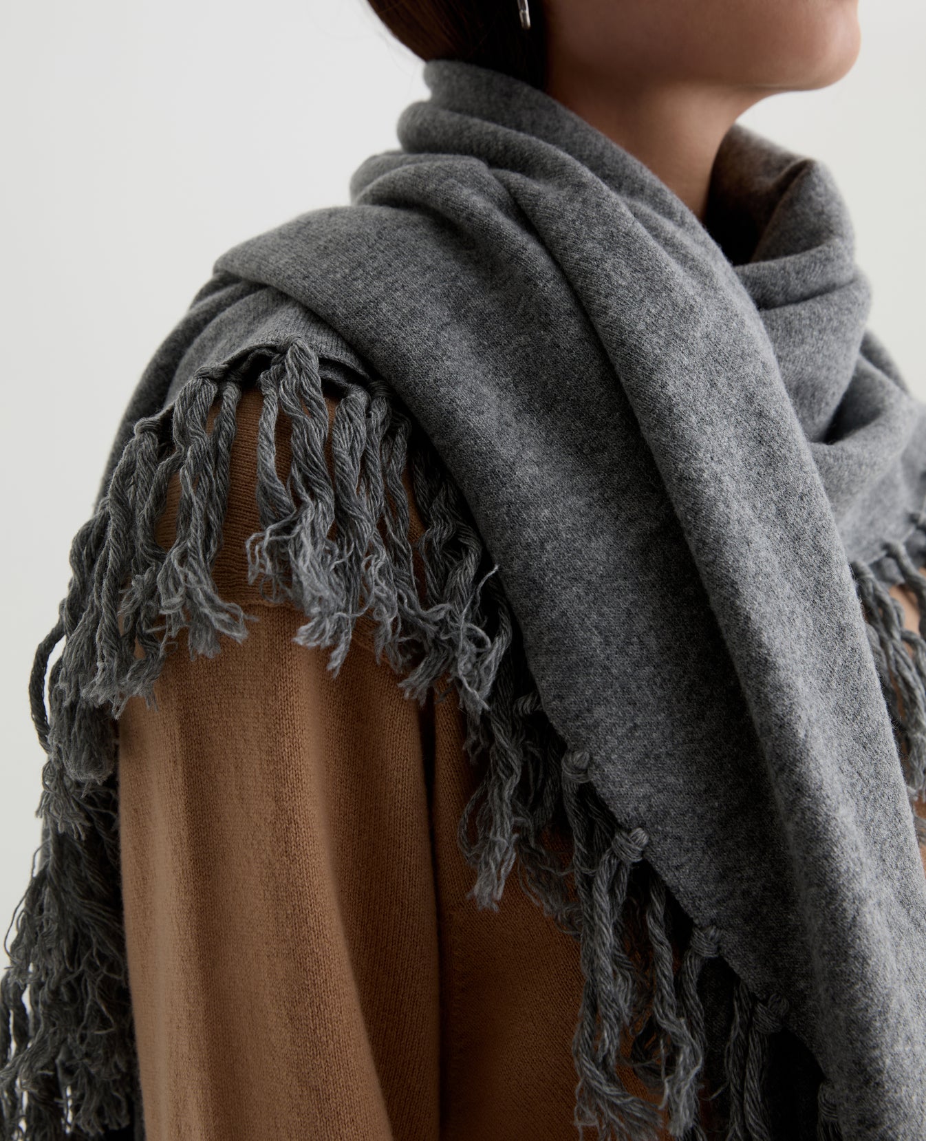 Arden Wrap Medium Heather Grey Photo 2