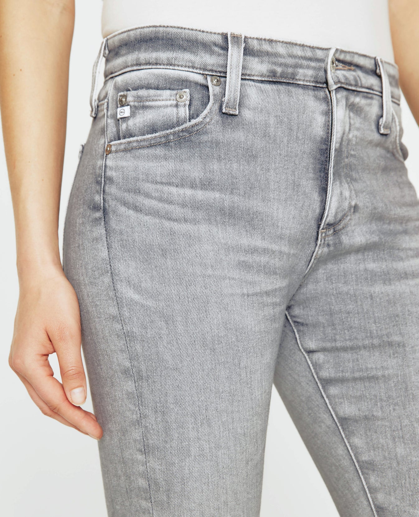 Farrah Skinny Ankle Vapor Wash Vapor Wash 22 Years Cast Shadow Womens Bottom Photo 3