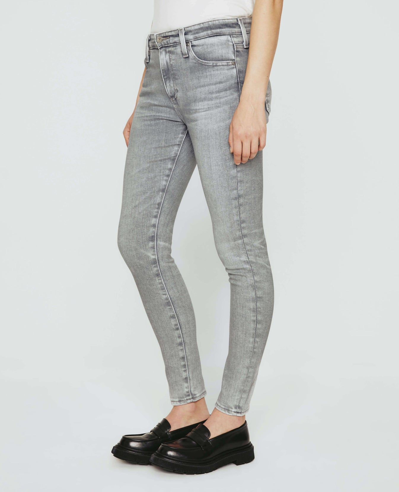 Farrah Skinny Ankle Vapor Wash Vapor Wash 22 Years Cast Shadow Womens Bottom Photo 4