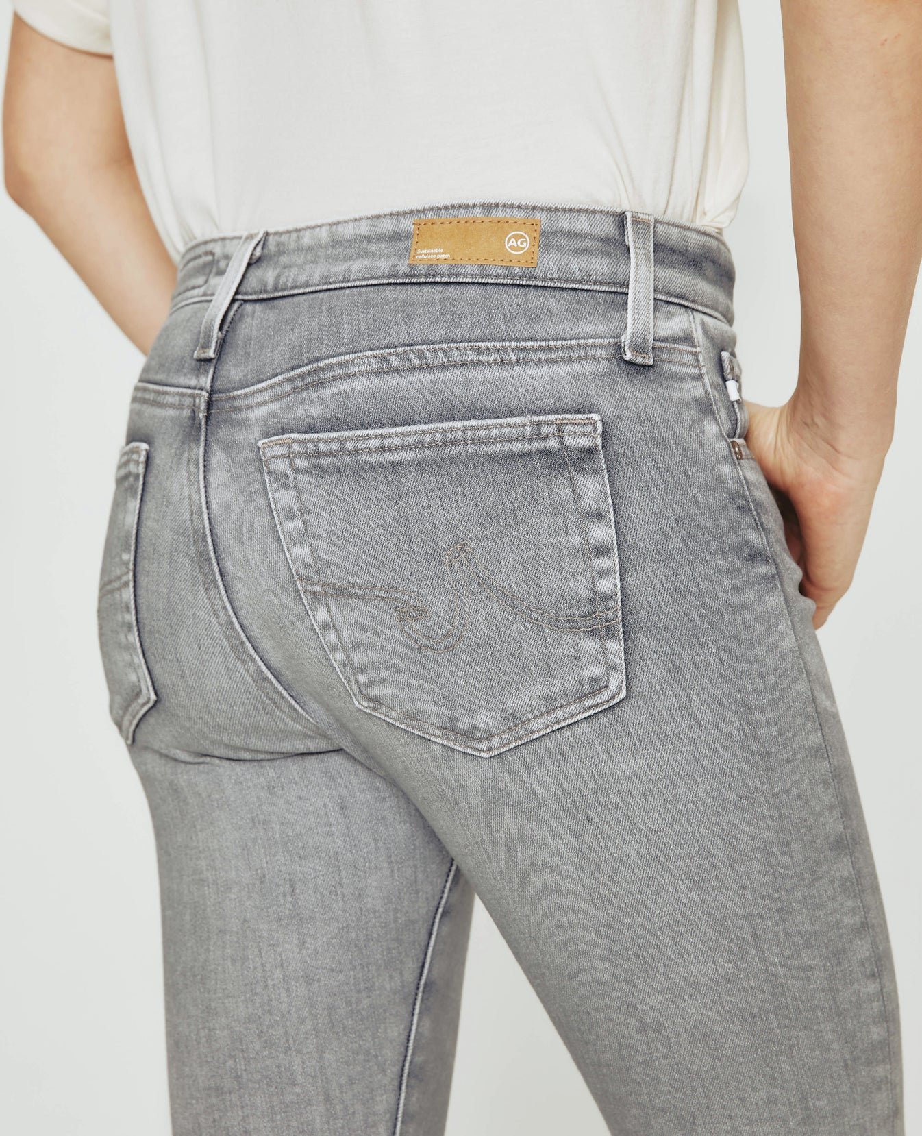 Farrah Skinny Ankle Vapor Wash Vapor Wash 22 Years Cast Shadow Womens Bottom Photo 5