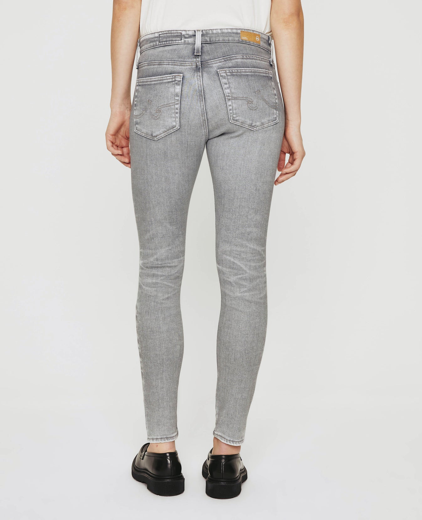 Farrah Skinny Ankle Vapor Wash Vapor Wash 22 Years Cast Shadow Womens Bottom Photo 6