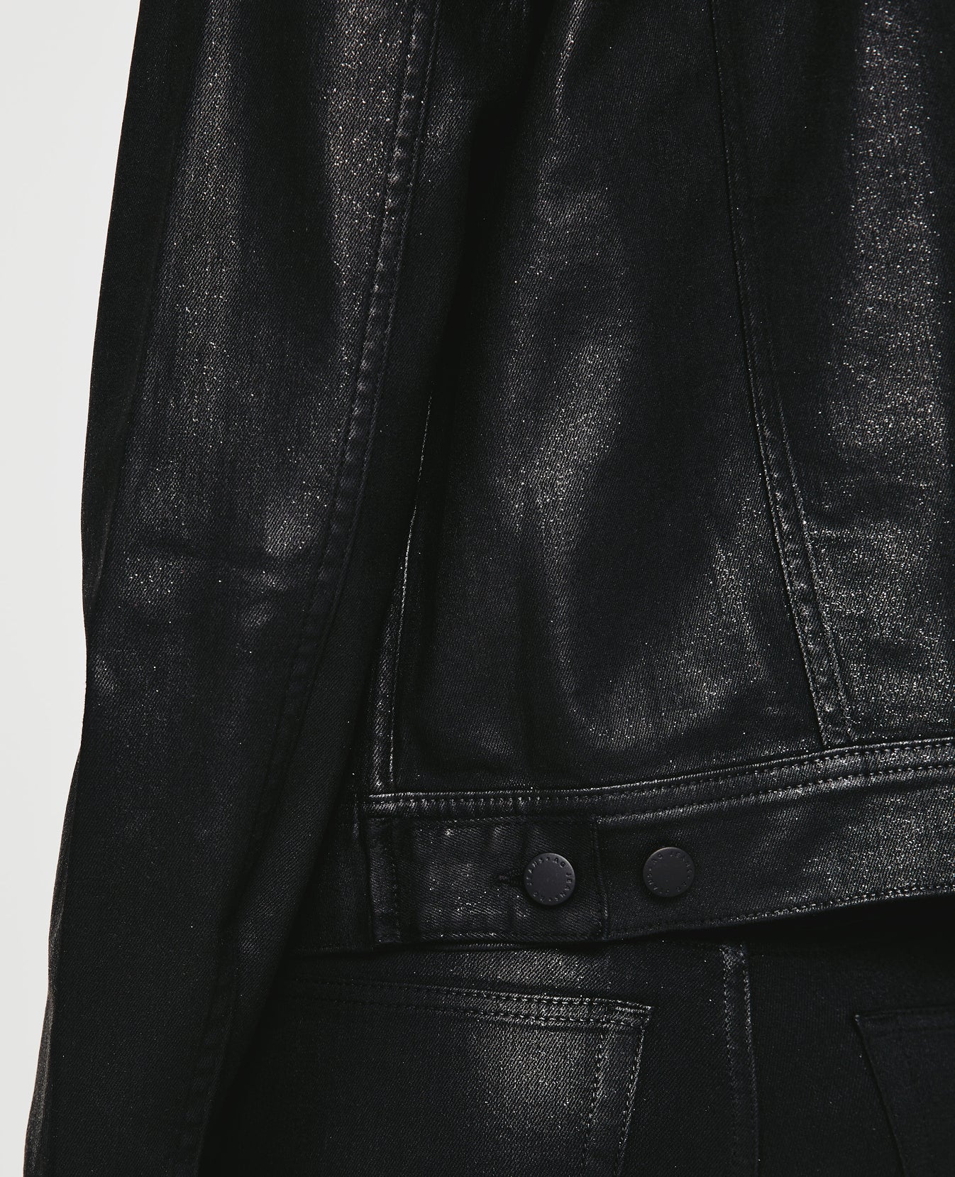 Mya Jacket Luminous Super Black Womens Top Photo 7