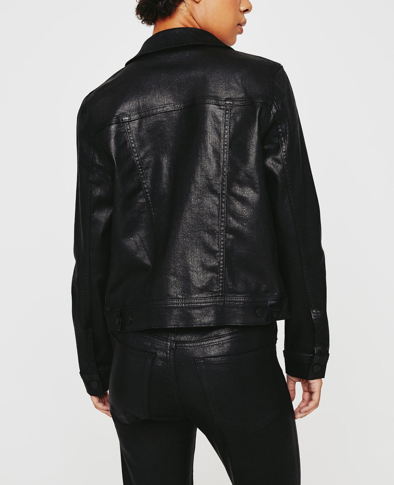 Mya Jacket Luminous Super Black Womens Top Photo 8