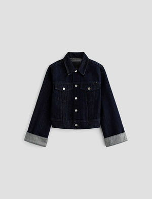 Isa Jacket Glimmer Cropped Trucker Jacket Women Top Photo 9