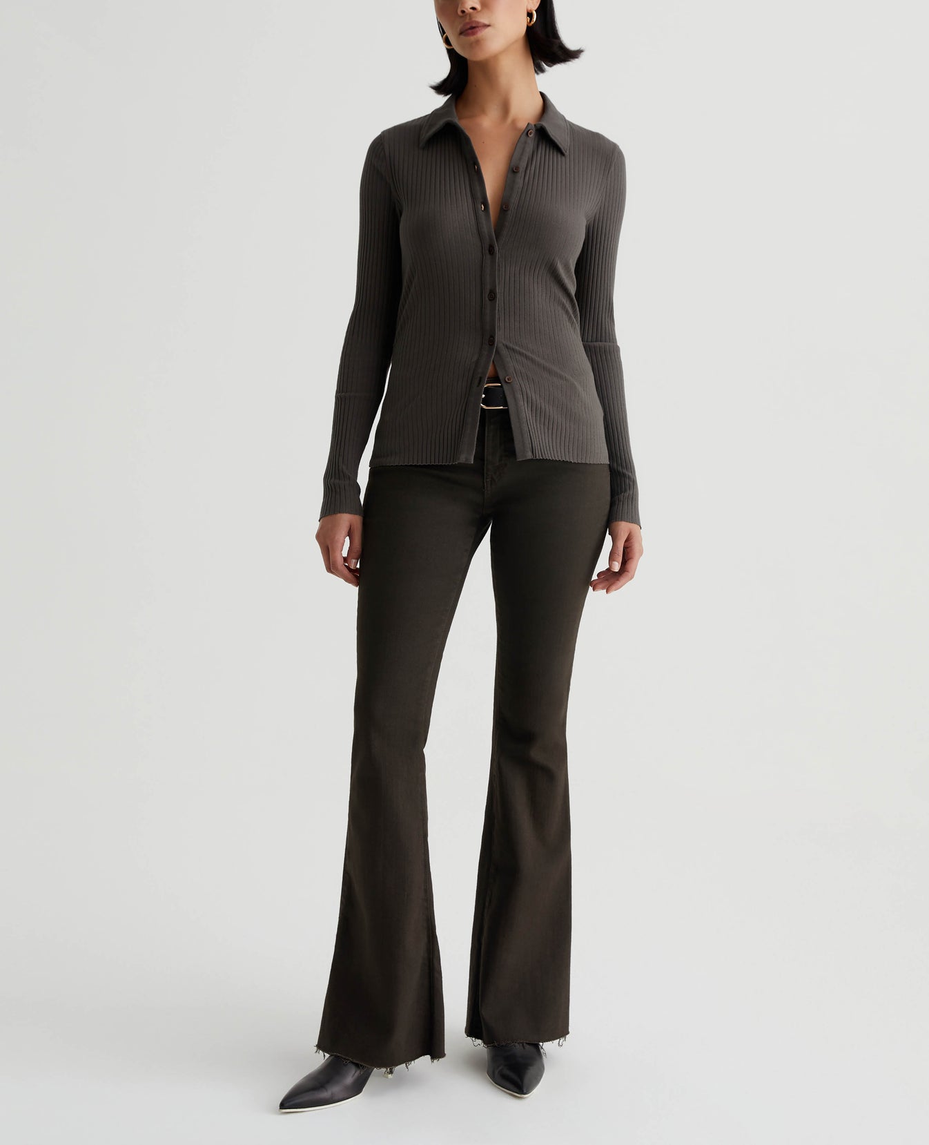 Angeline 1 Year Sulfur Stone Brown Womens Bottom Photo 1