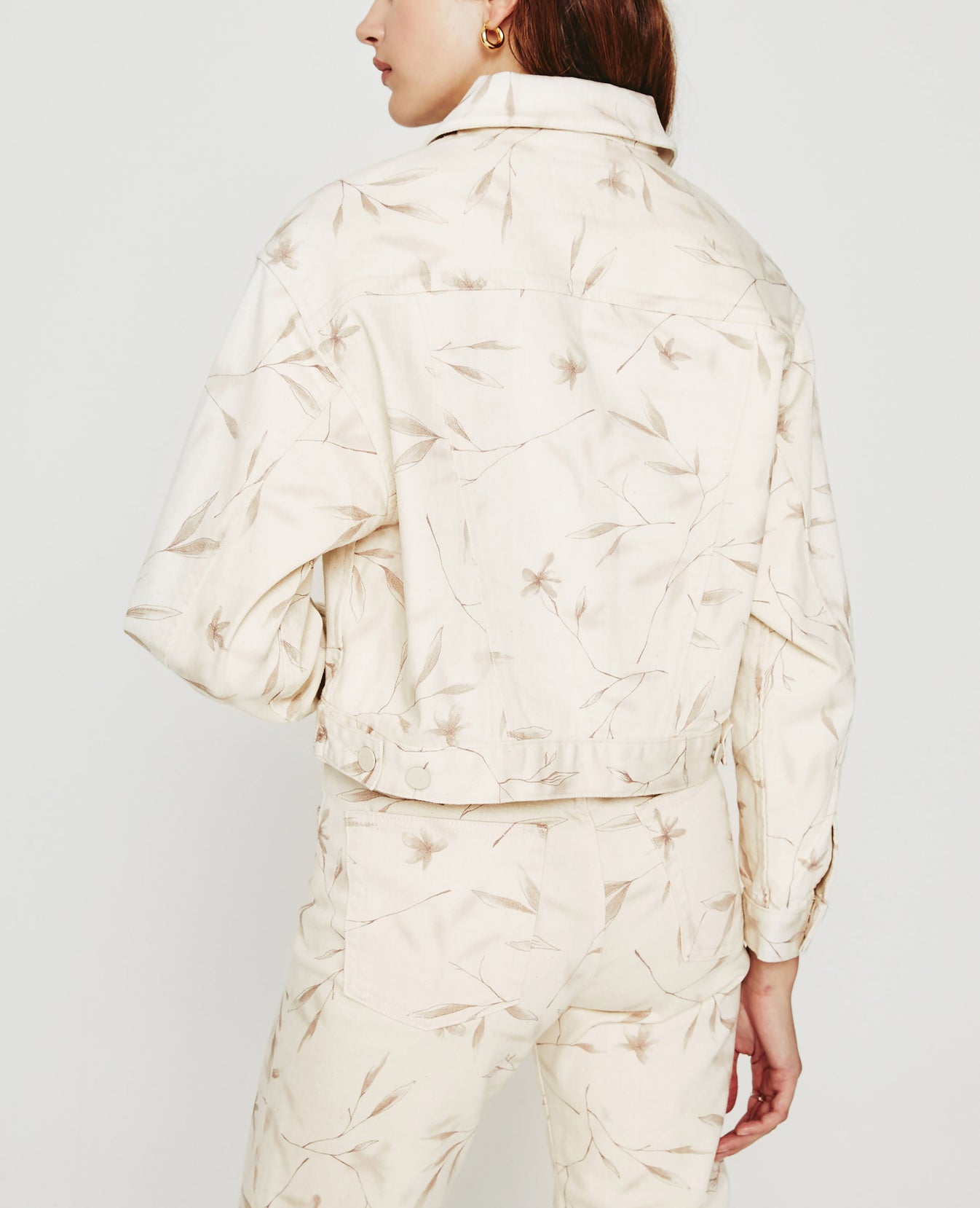 Mirah Jacket Winter Flower Almond Biscotti Womens Top Photo 6