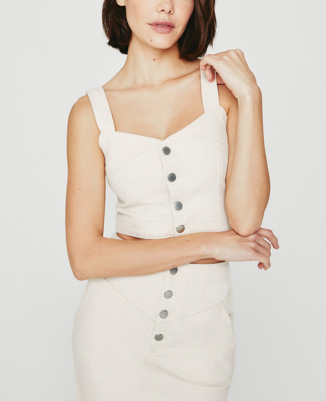 Hebe Ecru Dunes Bustier Top Women Tops Photo 1