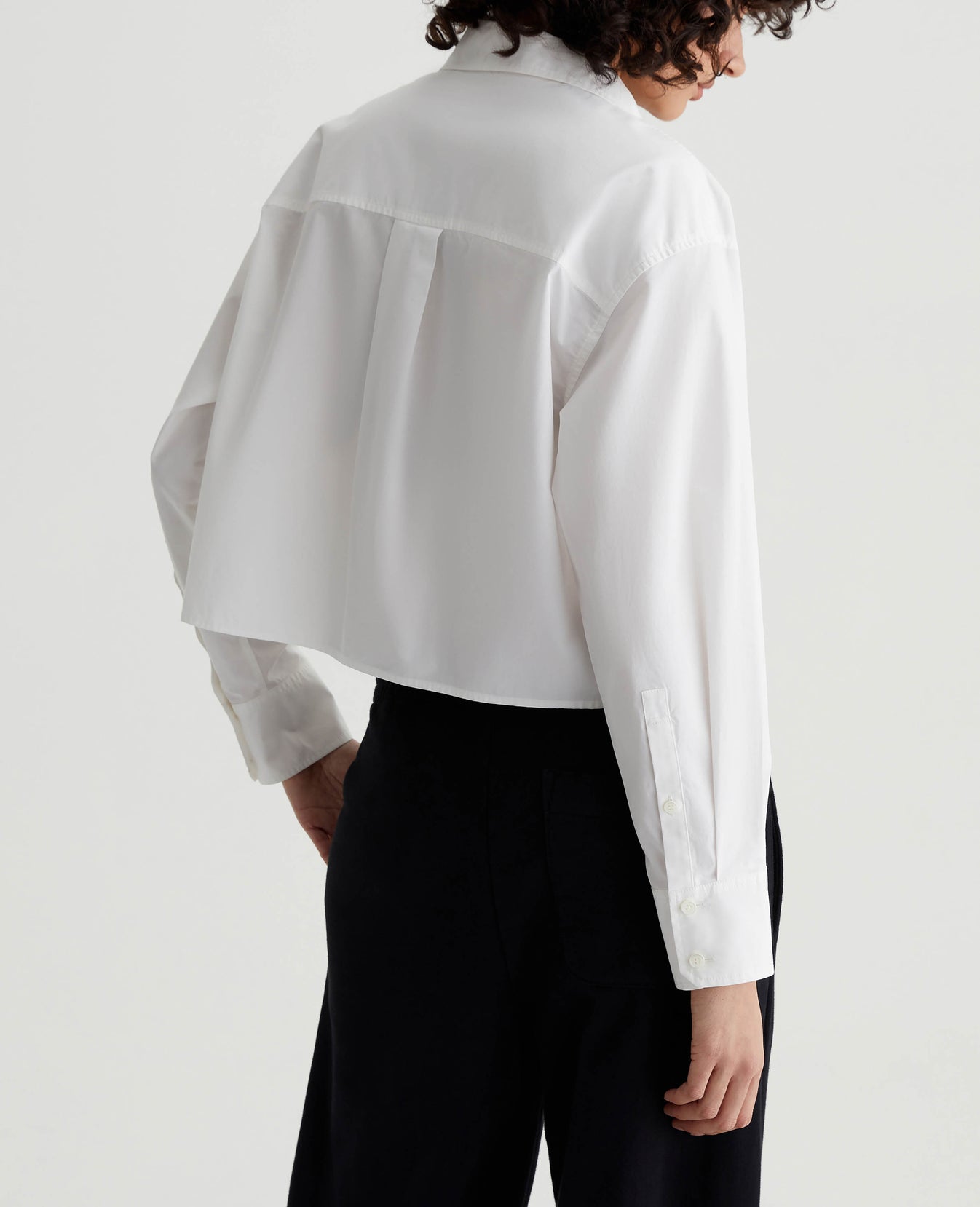 Aubrey Shirt Pearl White Womens Top Photo 2