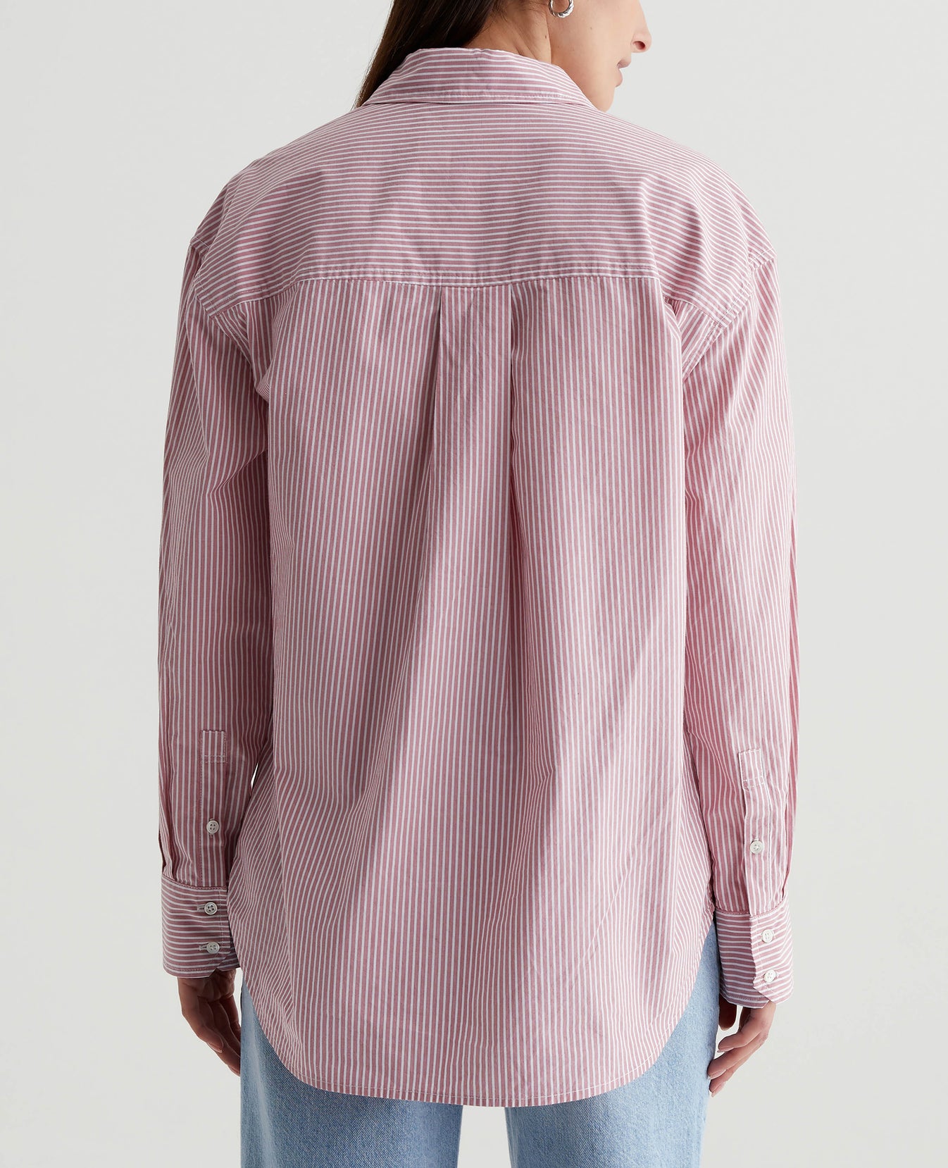 Addison Shirt Bay Stripe Pink Multi Womens Top Photo 6