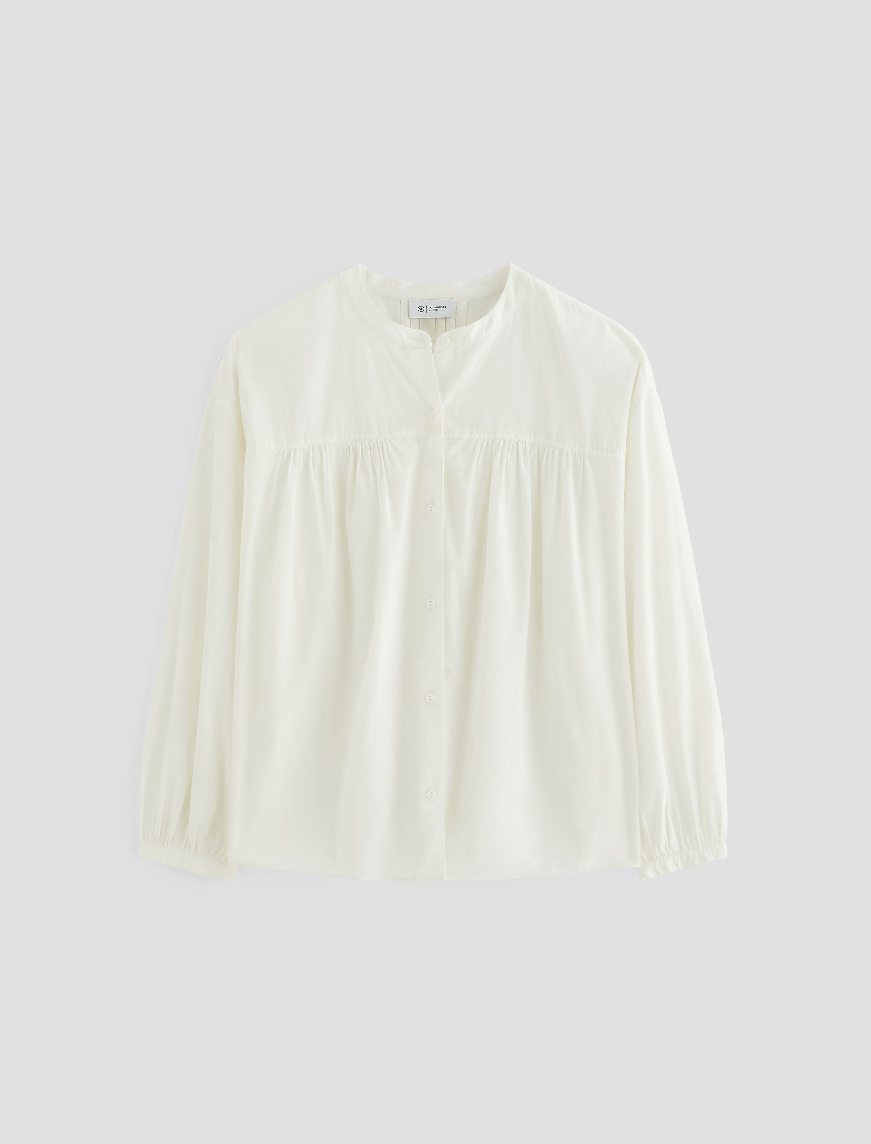 Maven Powder Shirred Blouse Women Top Photo 9