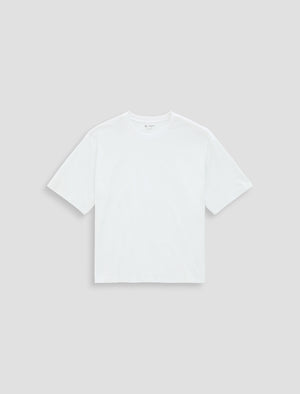 Karter Ex-Boyfriend True White Oversized Fit S/S Crew Neck T- Womens Top Photo 9