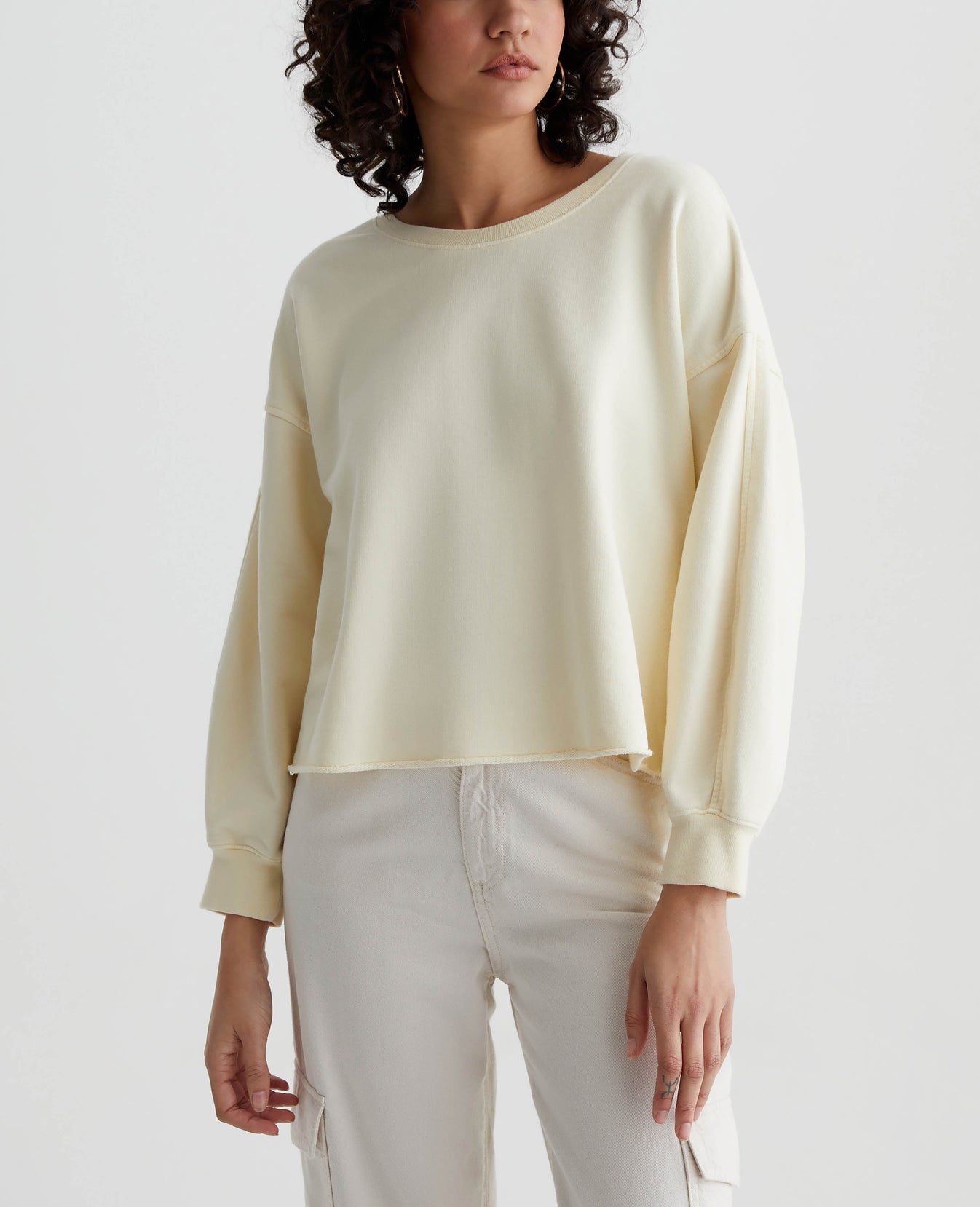 Willow Sweatshirt Butter Womens Top Photo 1