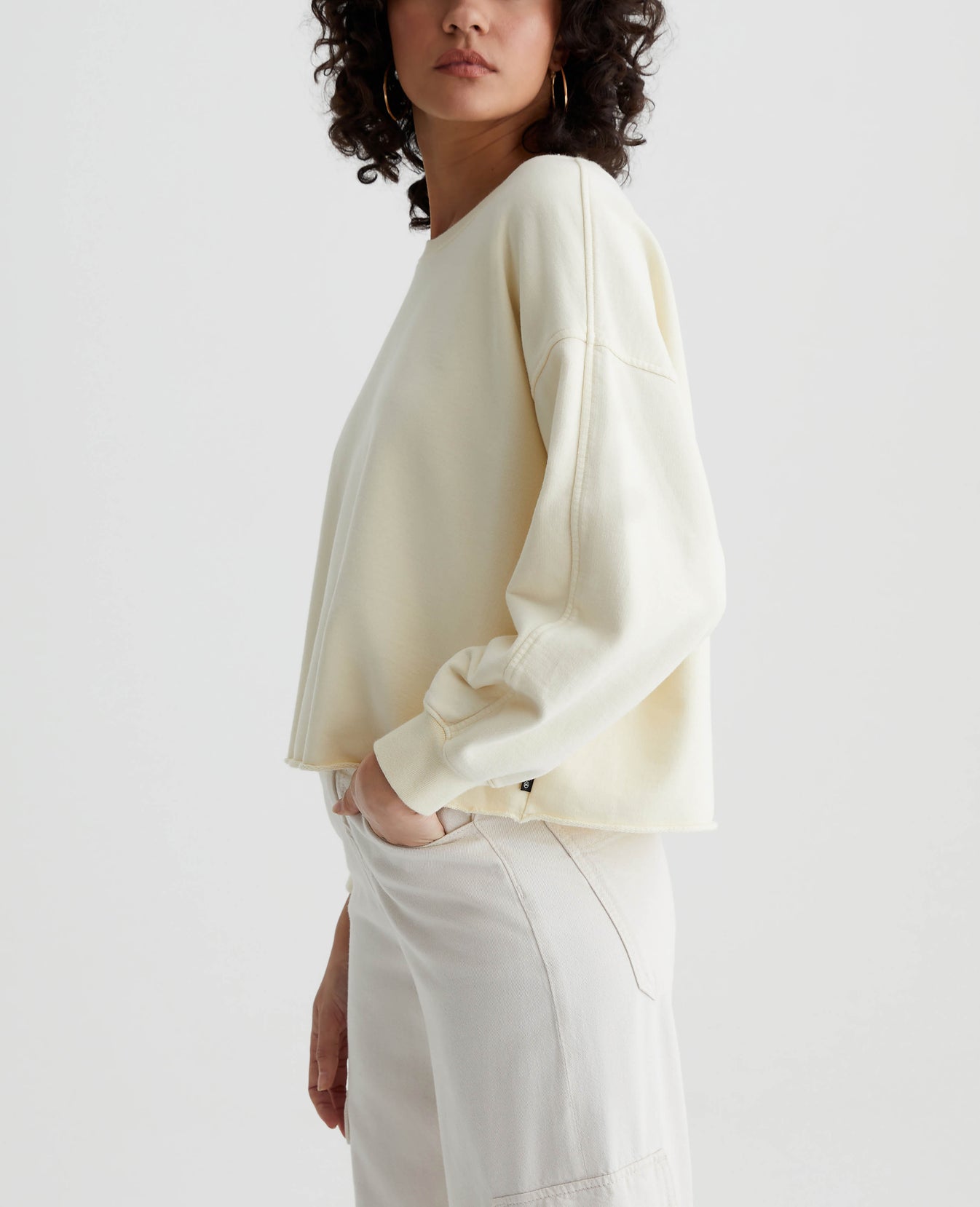 Willow Sweatshirt Butter Womens Top Photo 2