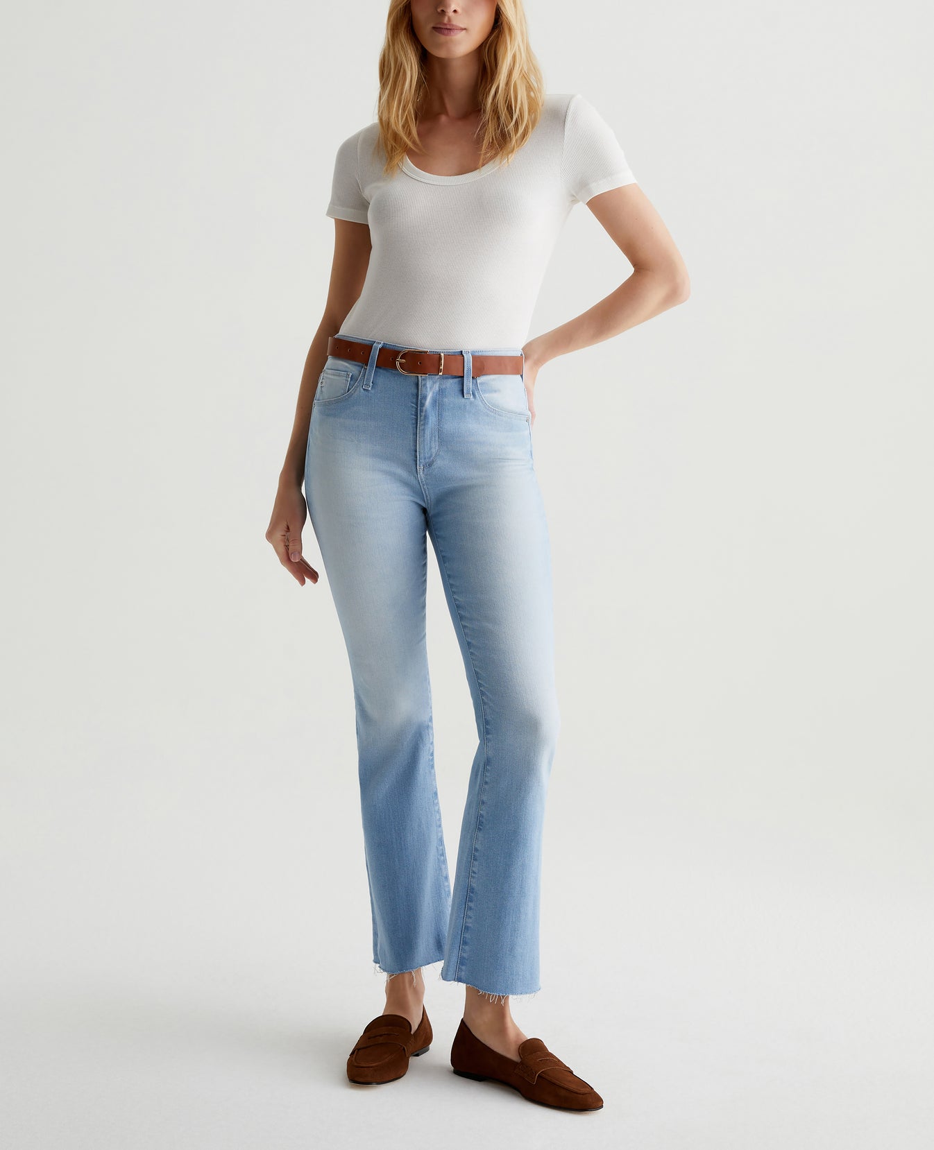 Farrah Boot Crop Coastal Shore Womens Bottom Photo 1