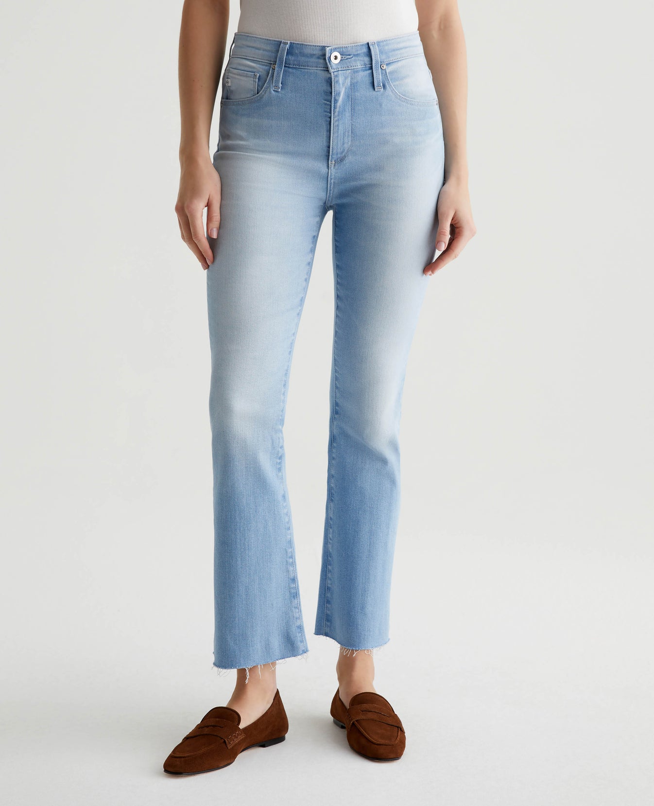 Farrah Boot Crop Coastal Shore Womens Bottom Photo 2