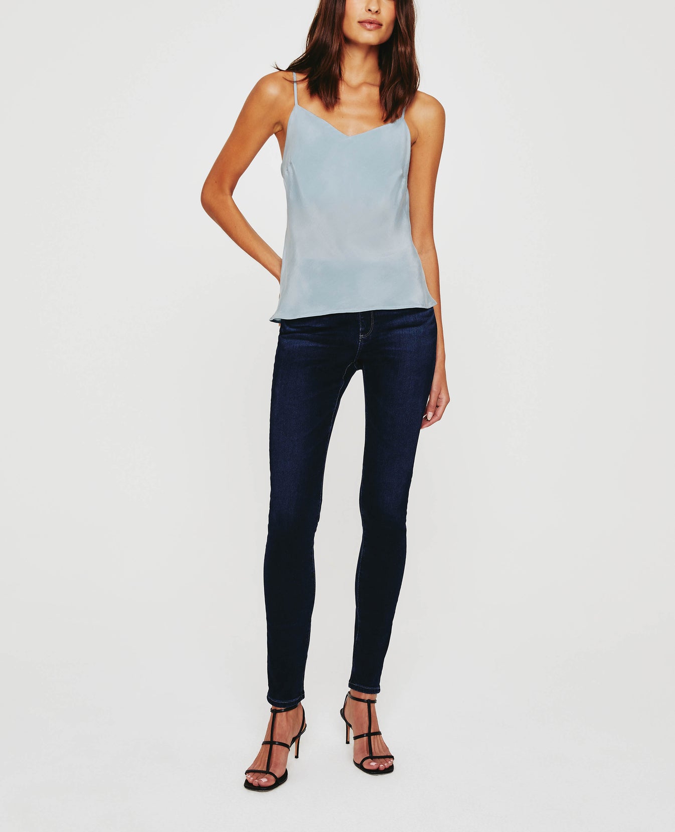 Farrah Skinny Plaza High-Rise Skinny Women Bottoms Photo 1