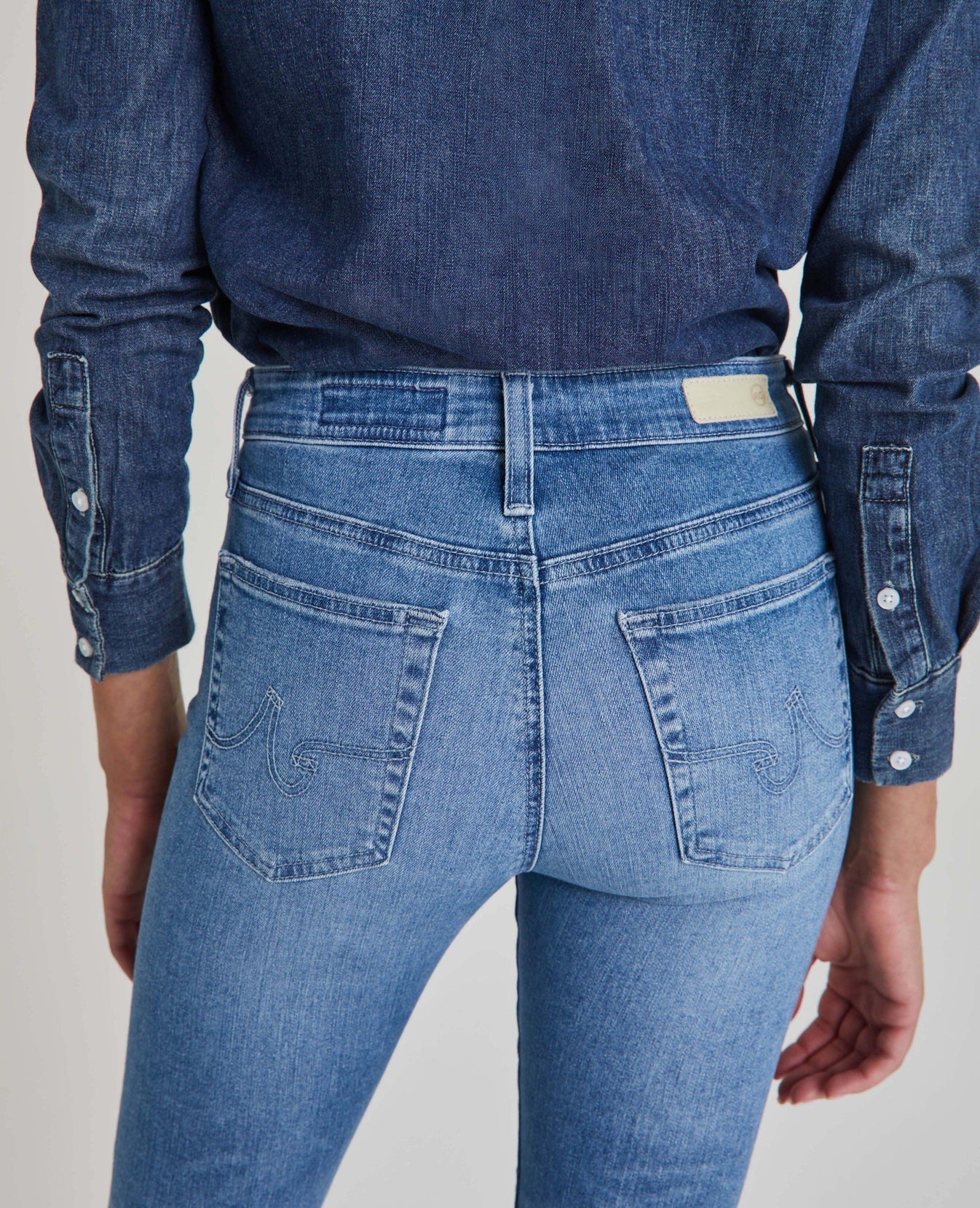 Farrah Skinny Ankle 16 Years Composure Destructed High-Rise Skinny Ankle Women Bottoms Photo 4