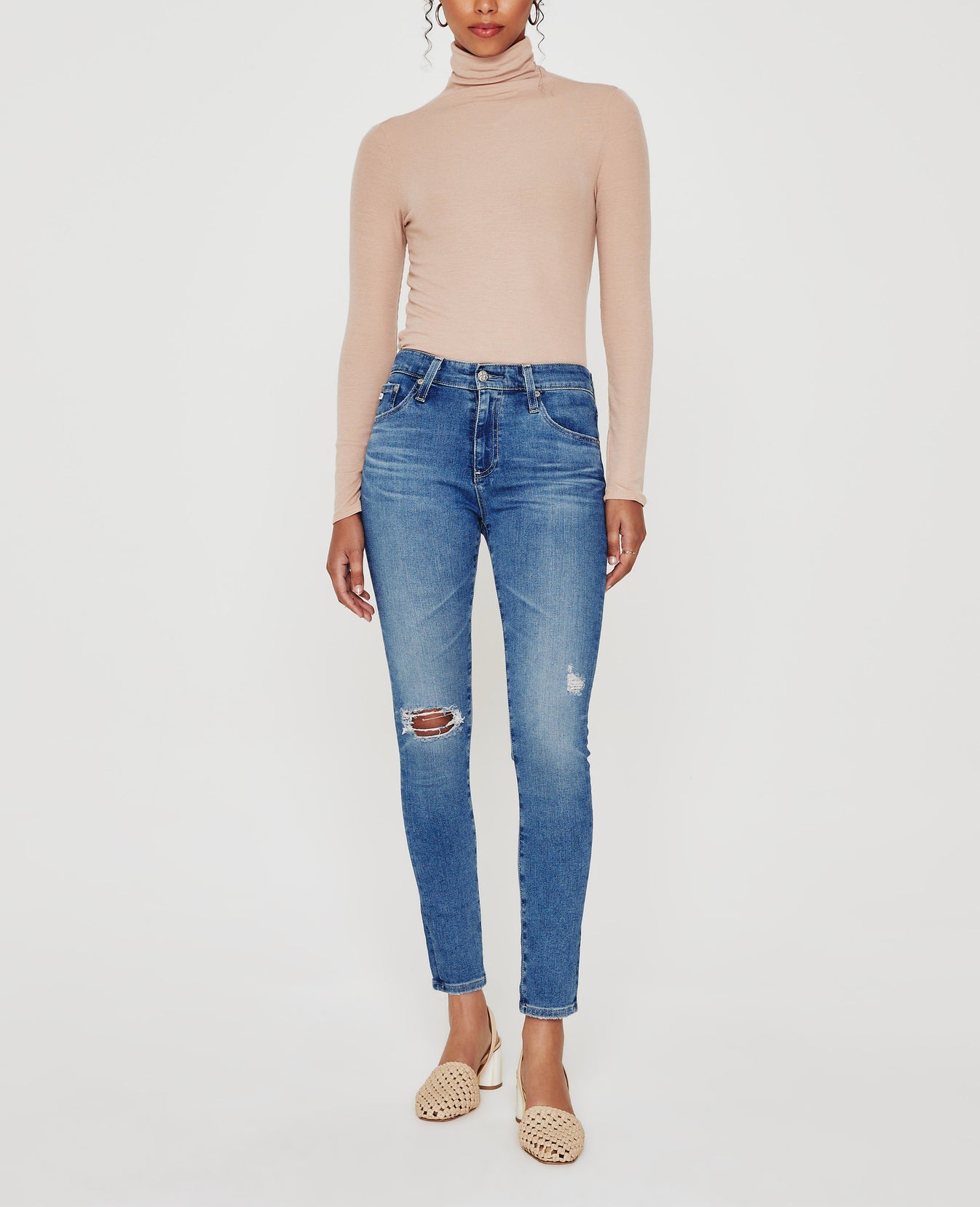 Farrah Skinny Ankle 18 Years Santa Fe Womens Bottom Photo 1