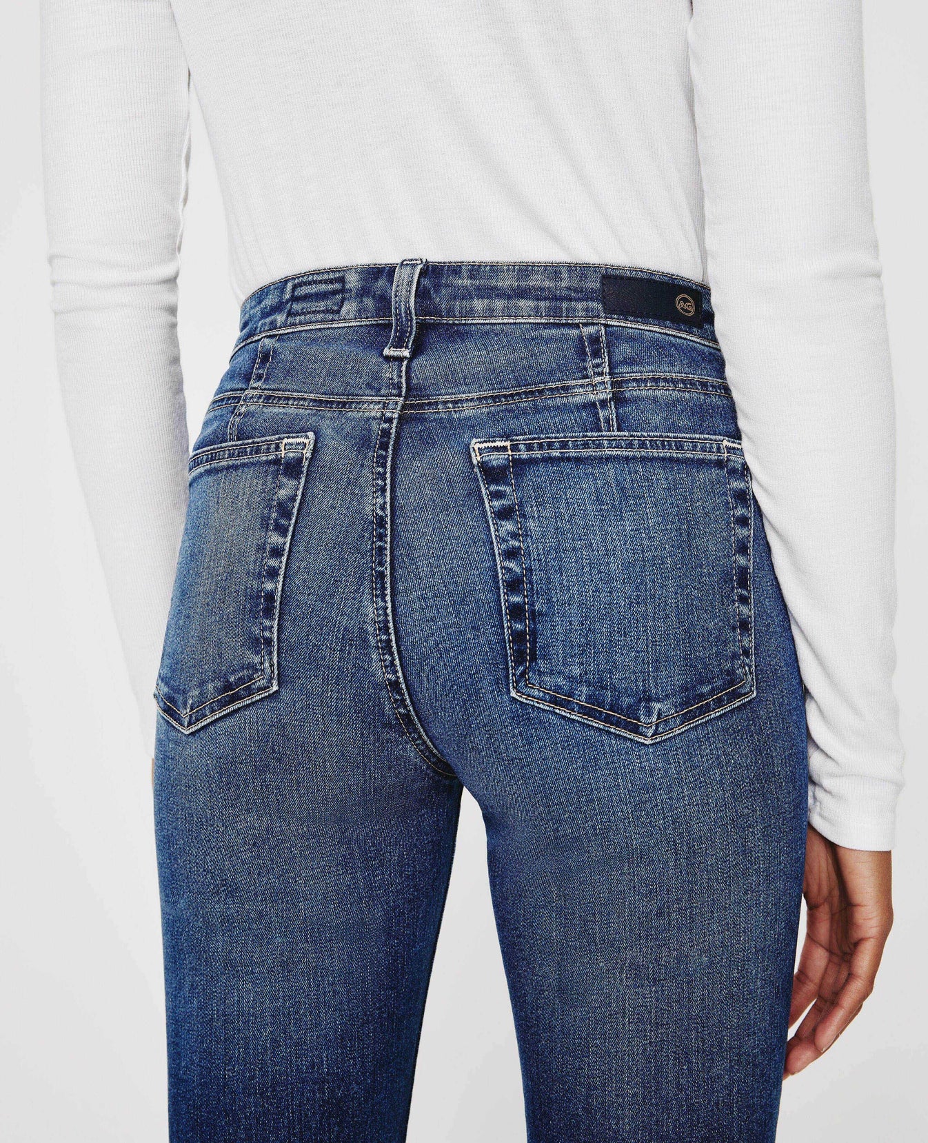 Darted Mari Belgrave High-Rise Slim Straight Women Bottoms Photo 7