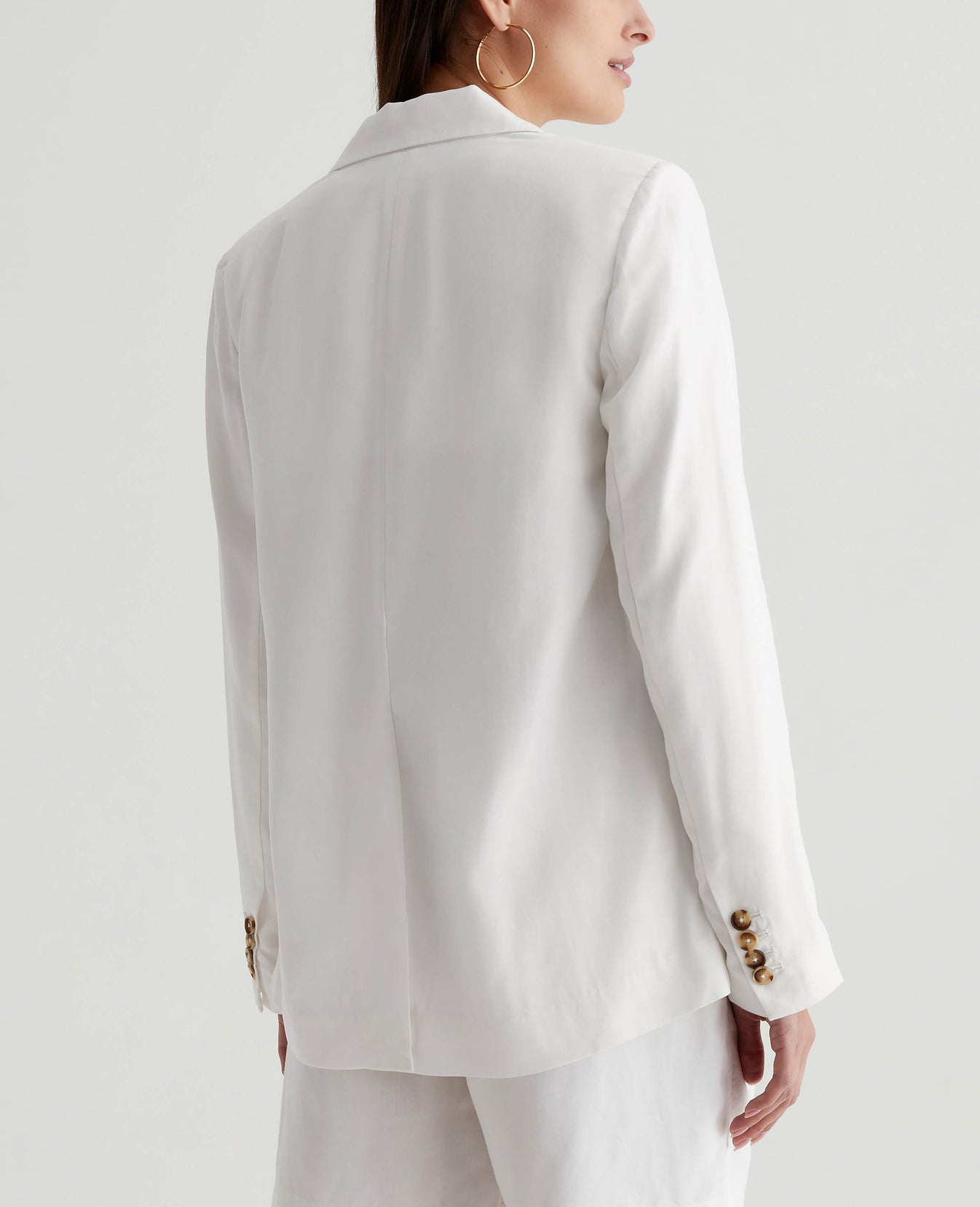 Maren Blazer Powder Womens Top Photo 6