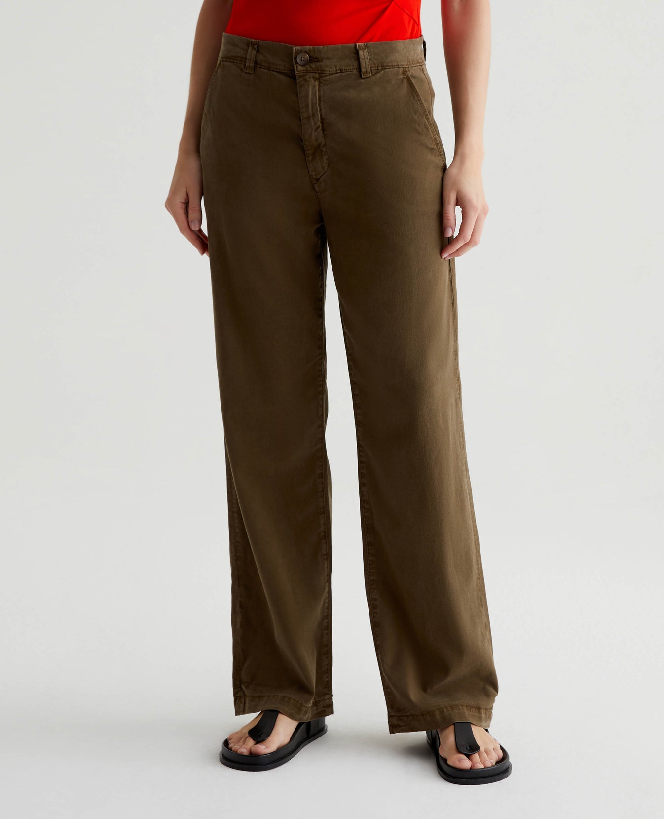 Caden Straight Sulfur Shady Moss Womens Bottom Photo 2