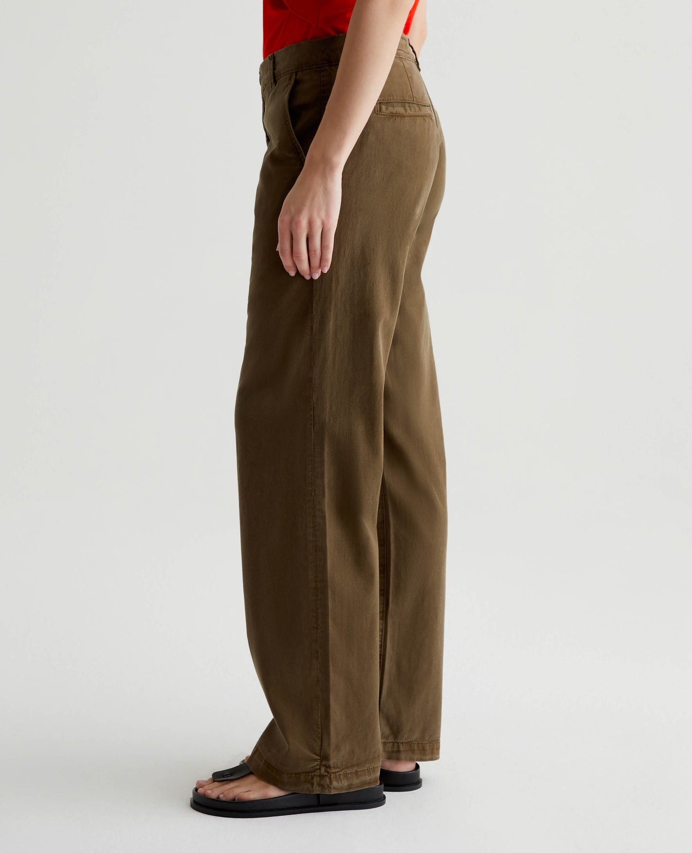 Caden Straight Sulfur Shady Moss Womens Bottom Photo 4