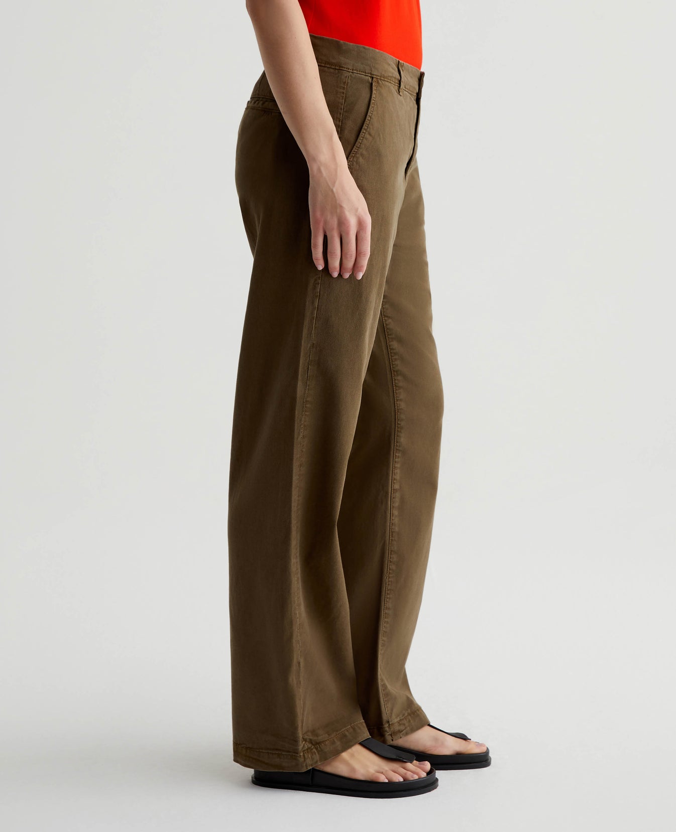 Caden Straight Sulfur Shady Moss Womens Bottom Photo 5