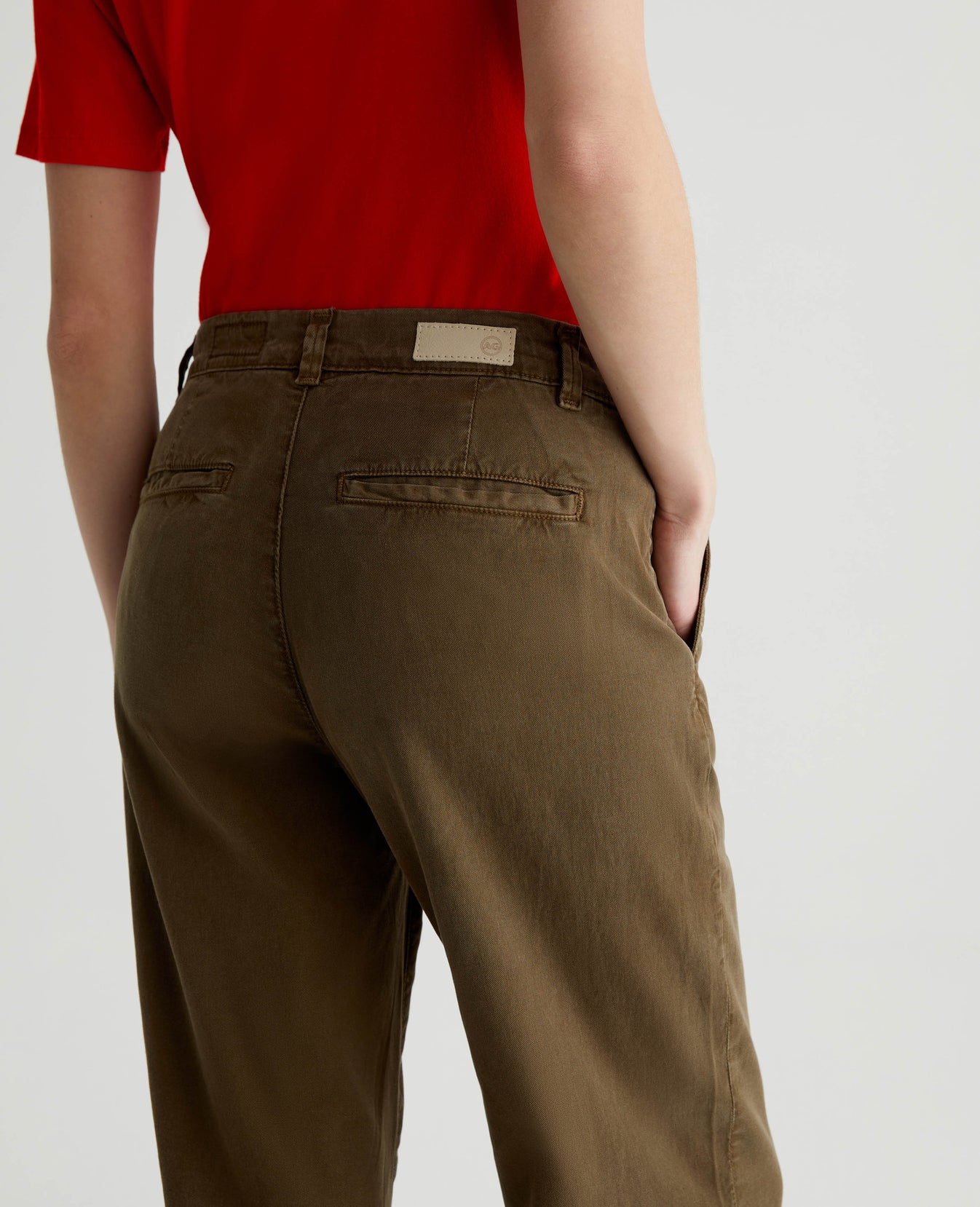Caden Straight Sulfur Shady Moss Womens Bottom Photo 6