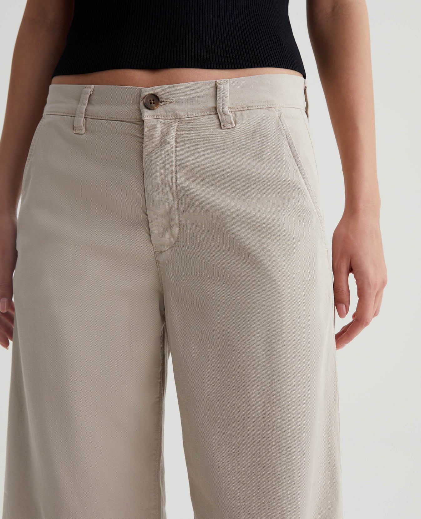 Caden Wide Leg Flax Womens Bottom Photo 3