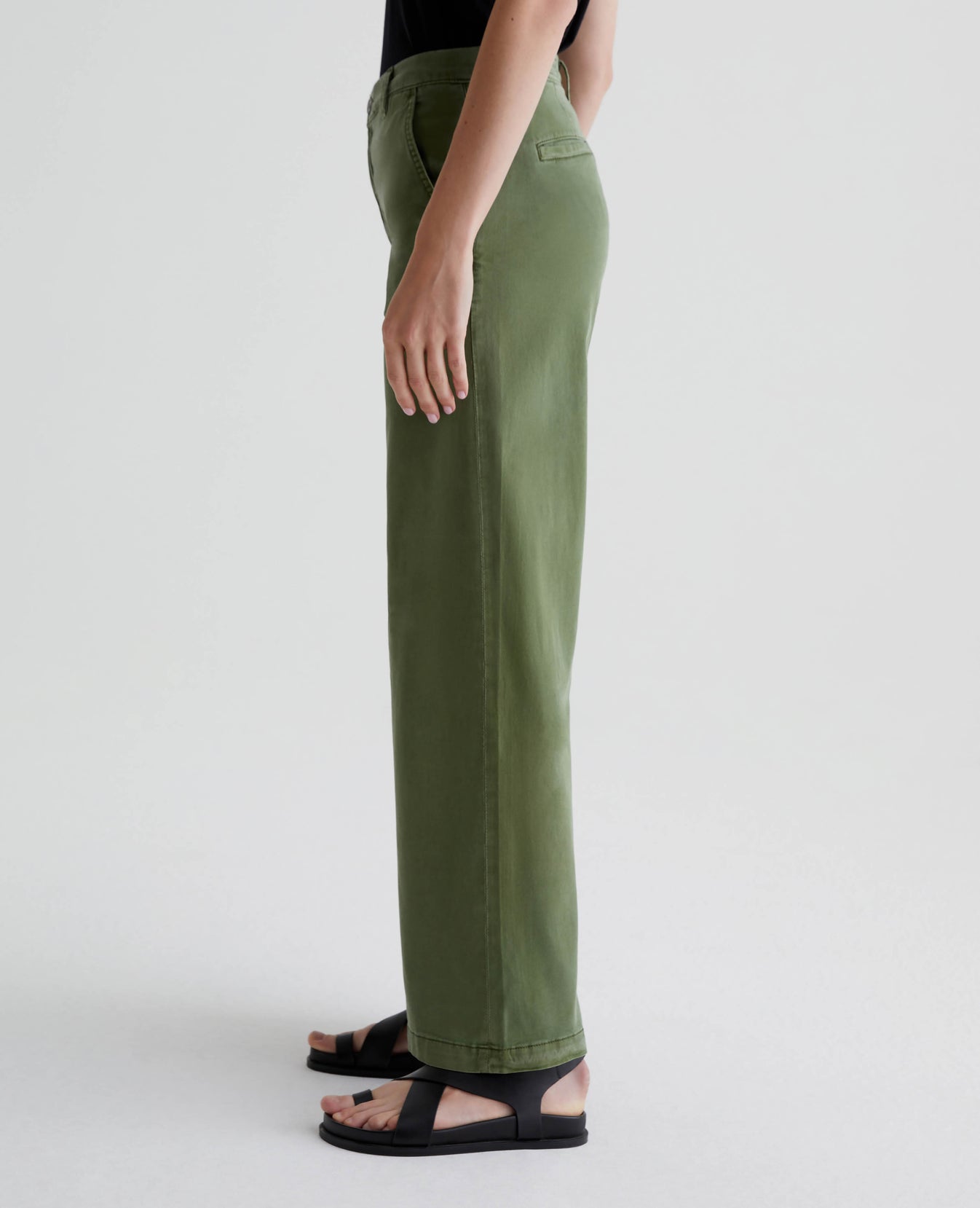 Caden Wide Leg Sulfur Pine Womens Bottom Photo 5