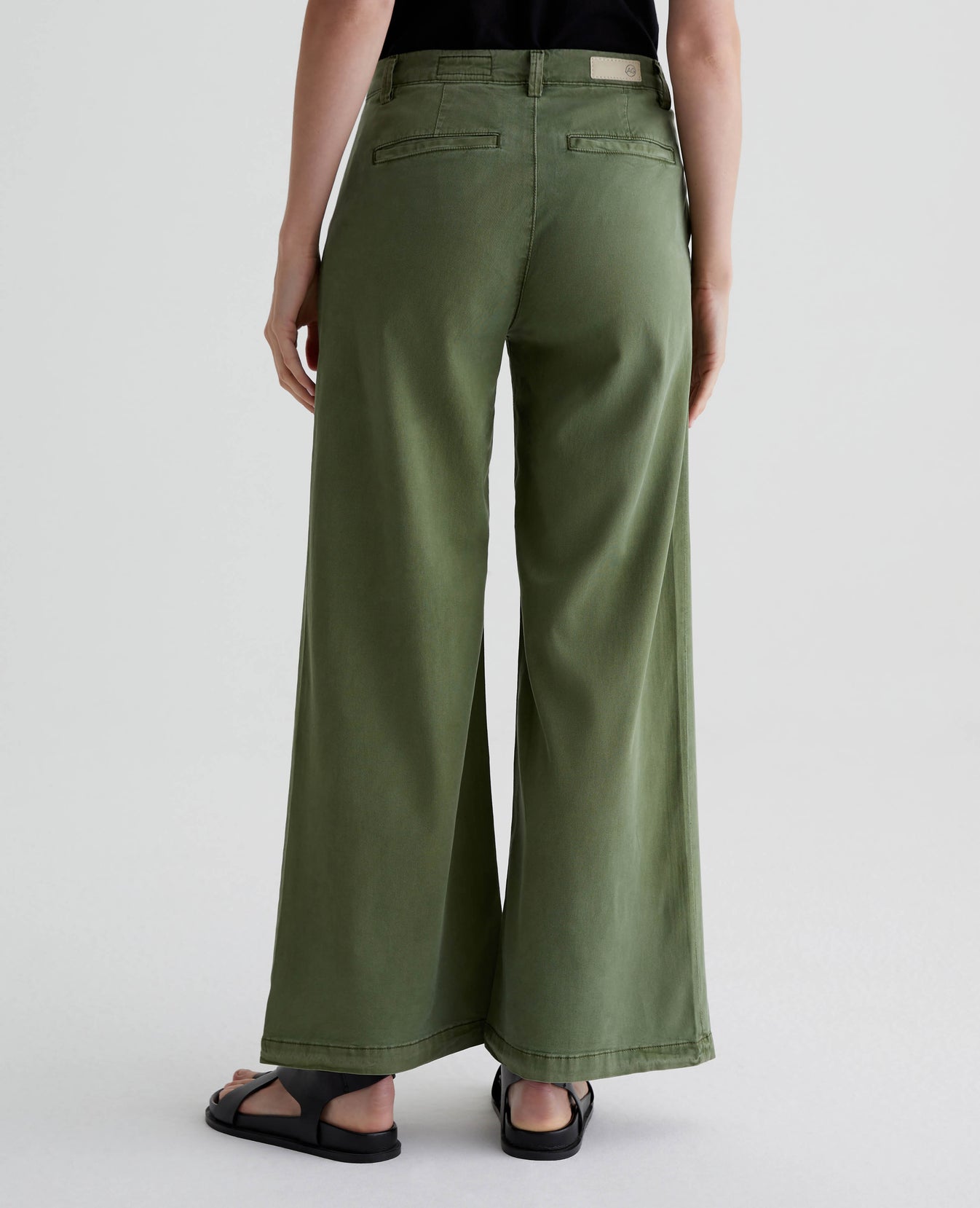 Caden Wide Leg Sulfur Pine Womens Bottom Photo 7
