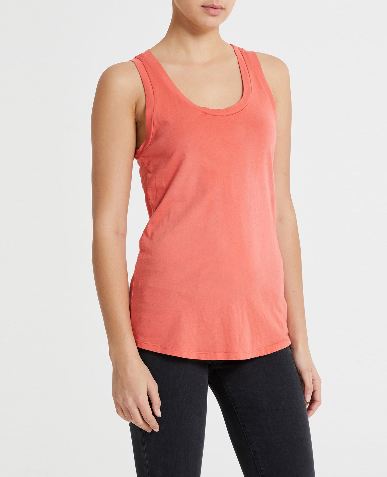 Cambria Tank Faded Azalea Classic Scoop Tank Women Tops Photo 1