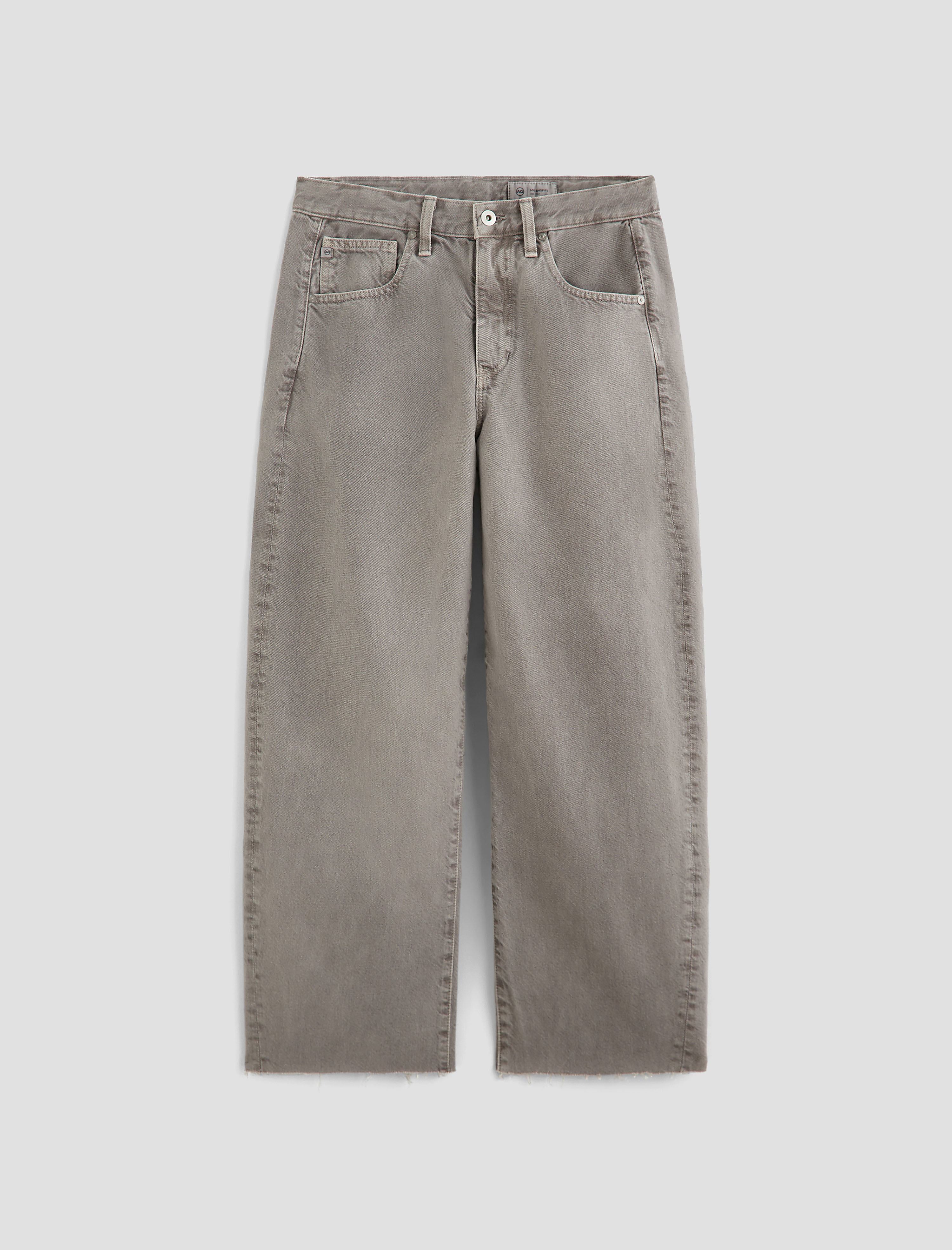 Women Hattie Crop Sulfur Pebble Grey