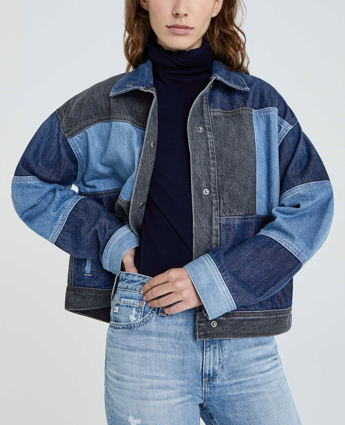 Kaya Jacket Idealized 80's Panelled Jacket Women Tops Photo 1