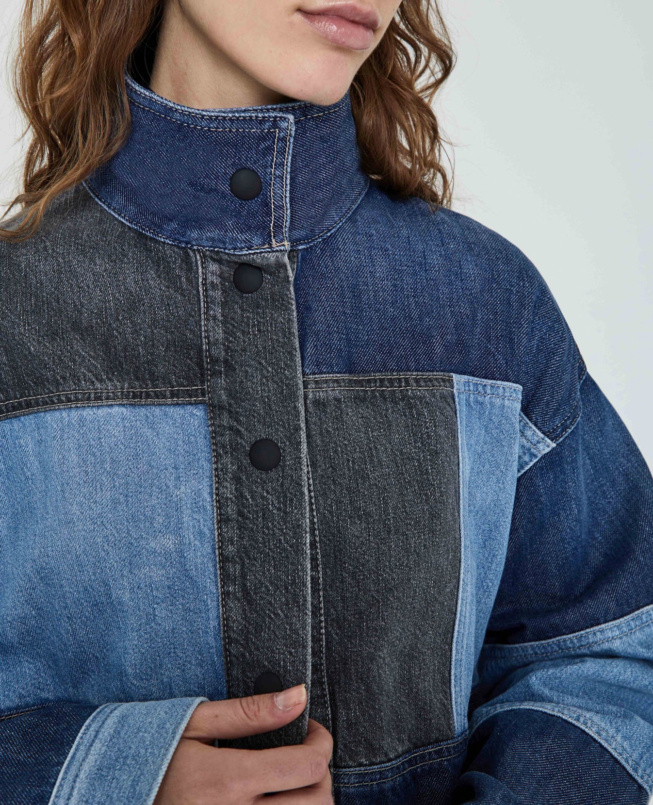 Kaya Jacket Idealized 80's Panelled Jacket Women Tops Photo 2