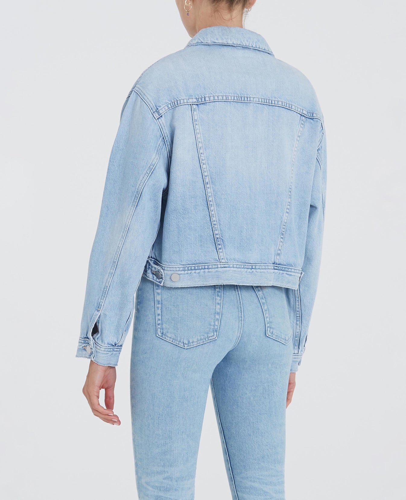 Mirah Cropped Trucker Jacket 1996 Era Cropped Trucker Jacket Women Tops Photo 2