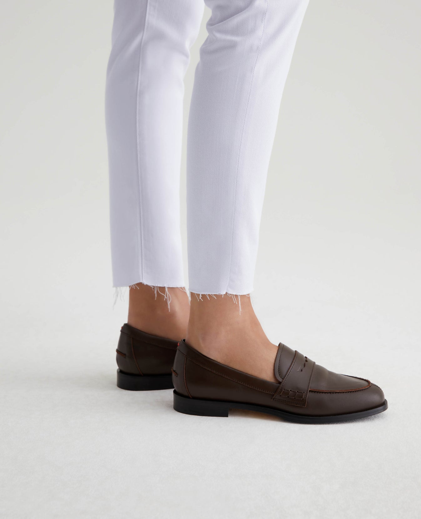 Farrah Skinny Ankle Pearl White Women Bottom Photo 5