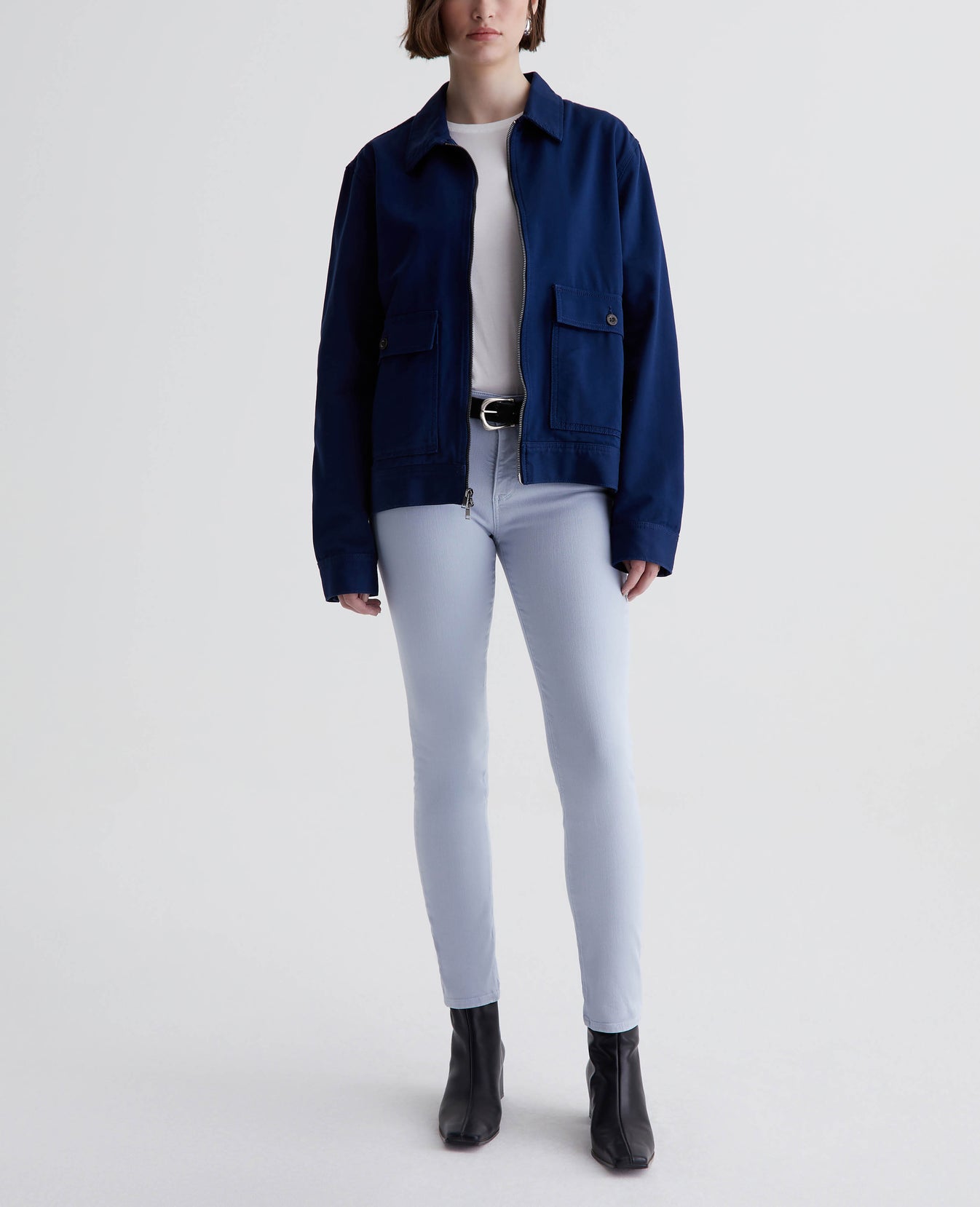 Prima Ankle Sulfur Blue Whisper Womens Bottom Photo 1