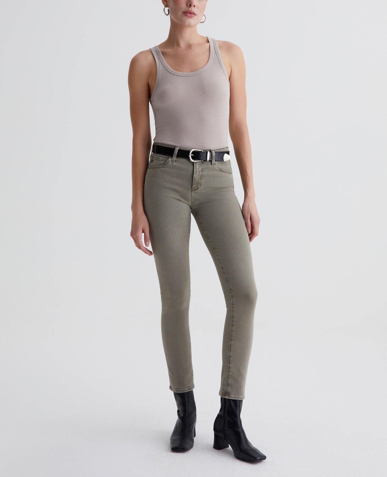 Prima Ankle Sulfur Dried Parsley Womens Bottom Photo 1