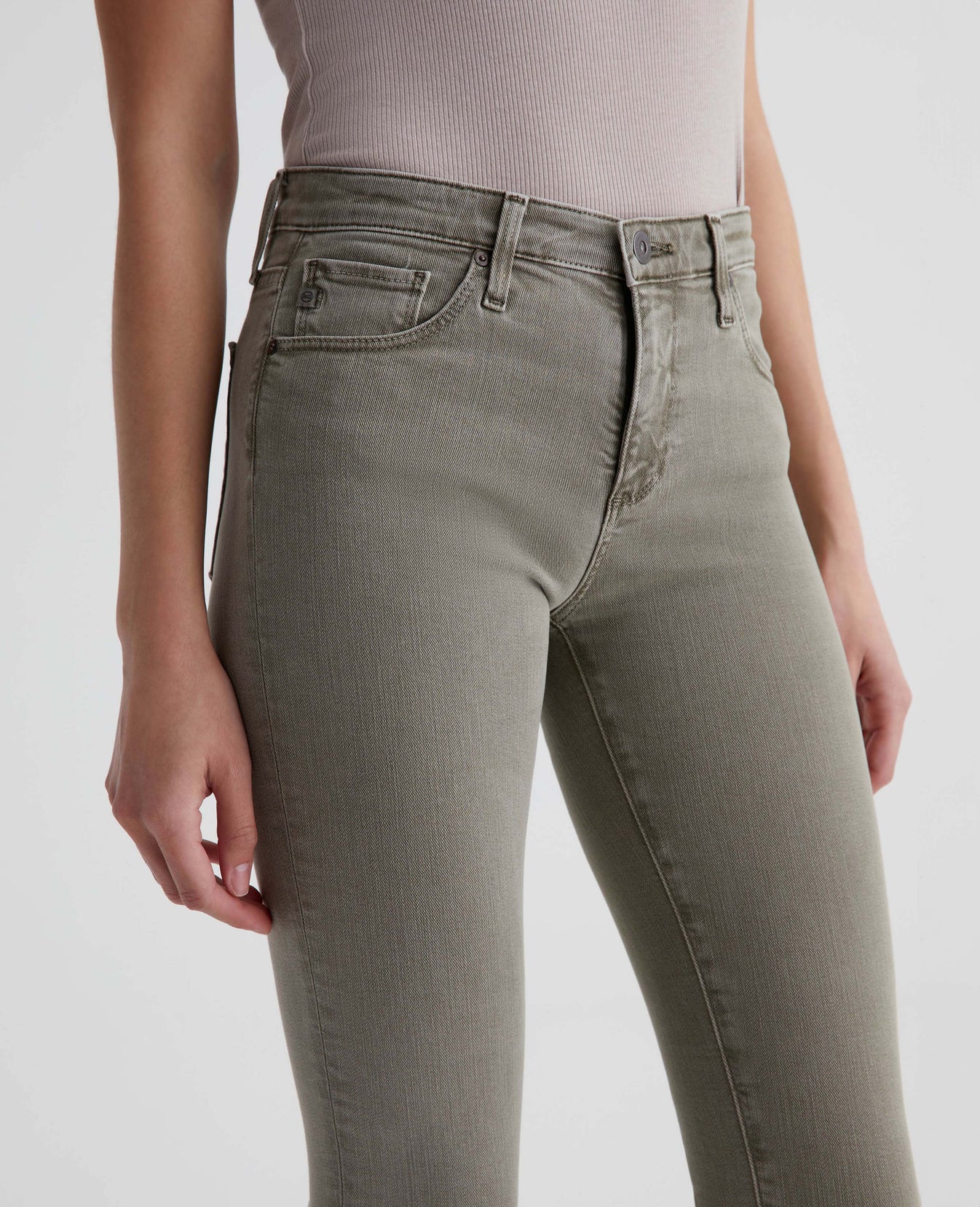 Prima Ankle Sulfur Dried Parsley Womens Bottom Photo 3