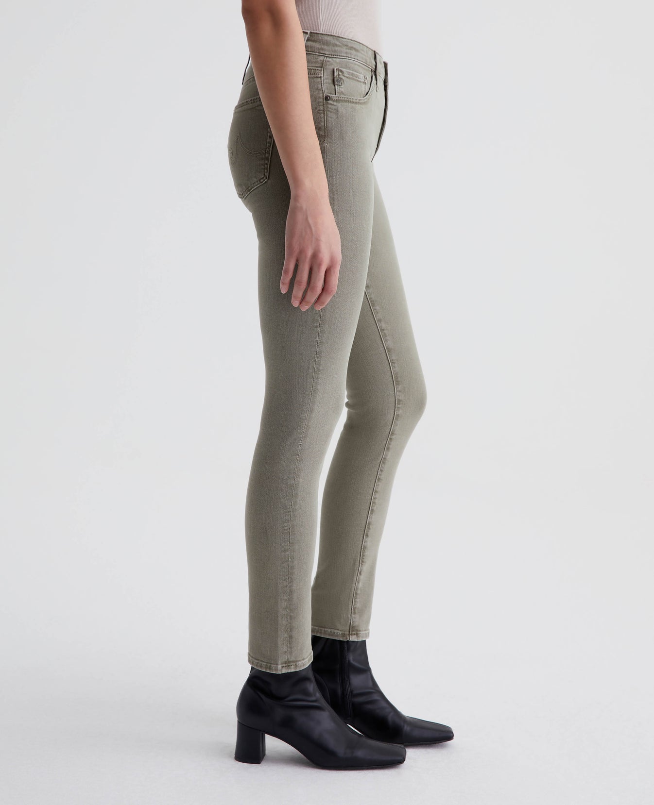 Prima Ankle Sulfur Dried Parsley Womens Bottom Photo 4